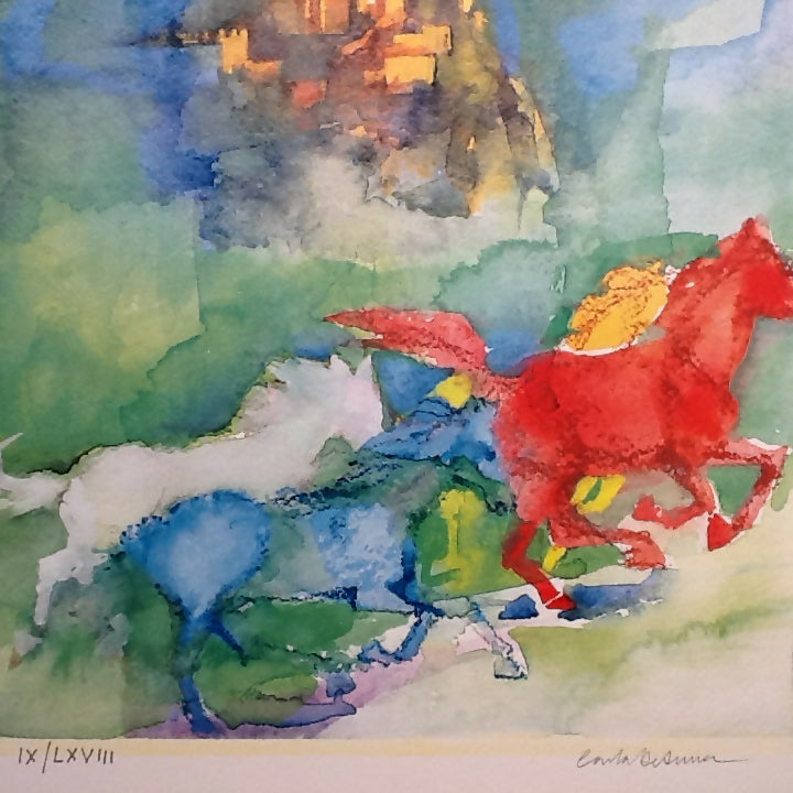 Cavalli sotto la Sagra