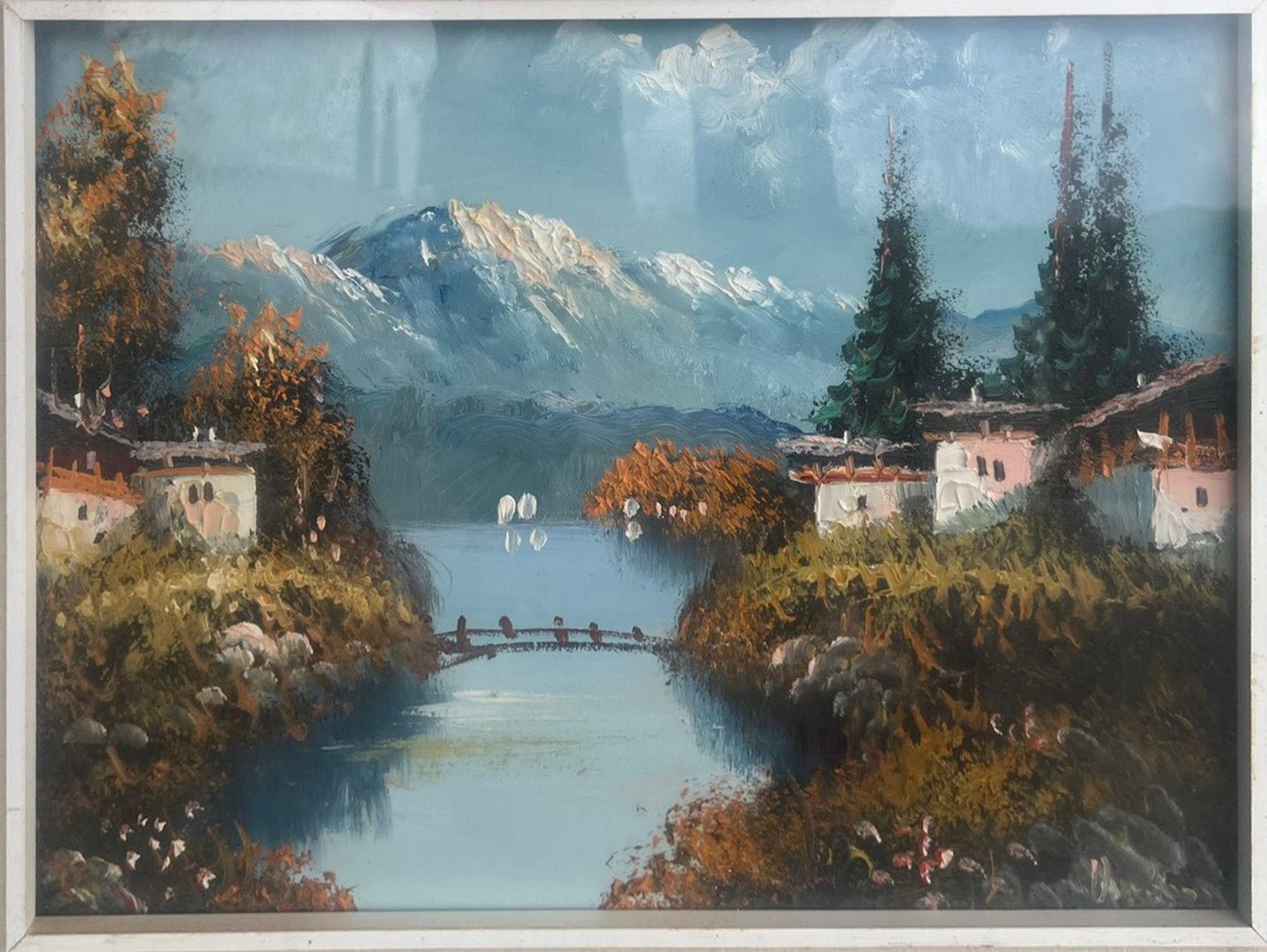 Autor desconocido - Sin título (Paisaje de montaña 2)