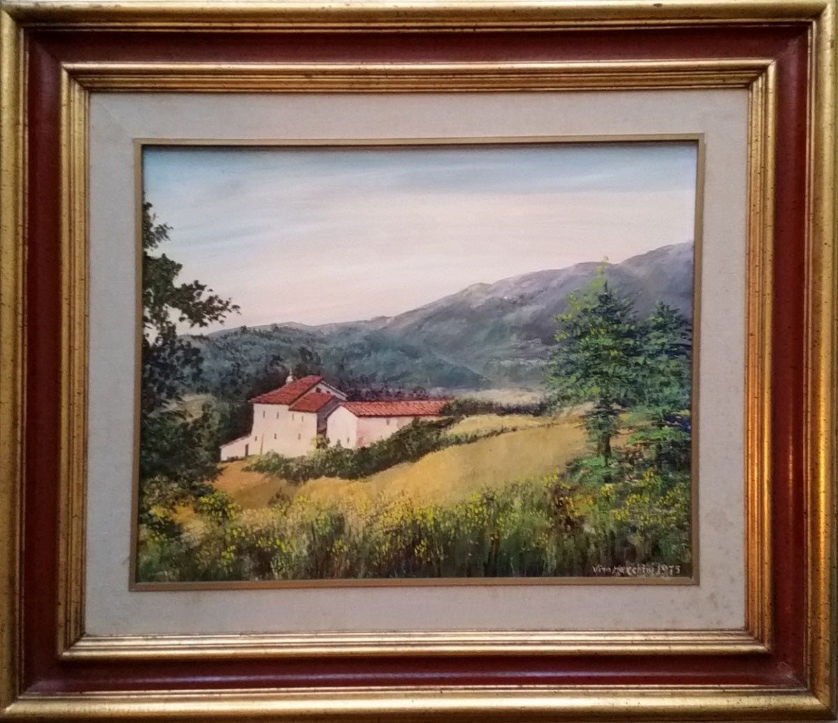 Vito Marchini - Casa padronale di campagna in comune di Chiusdino