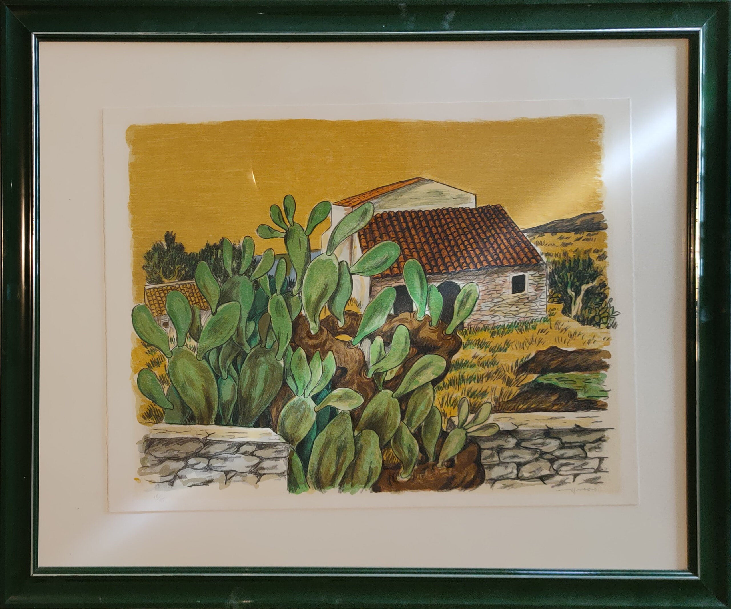 Giuseppe Migneco - Paisaje