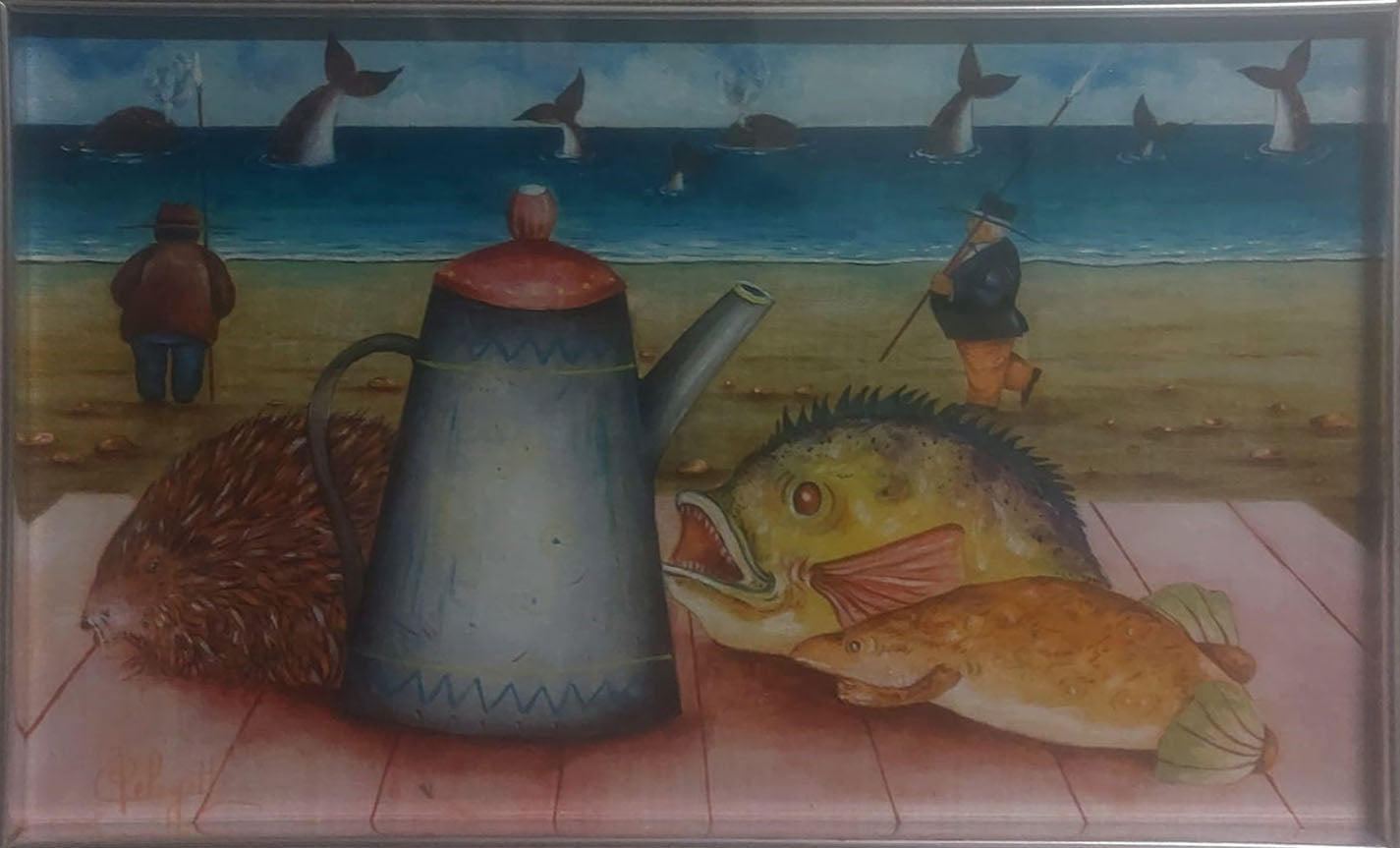 Dino Pelagatti - Pescatore con pescato