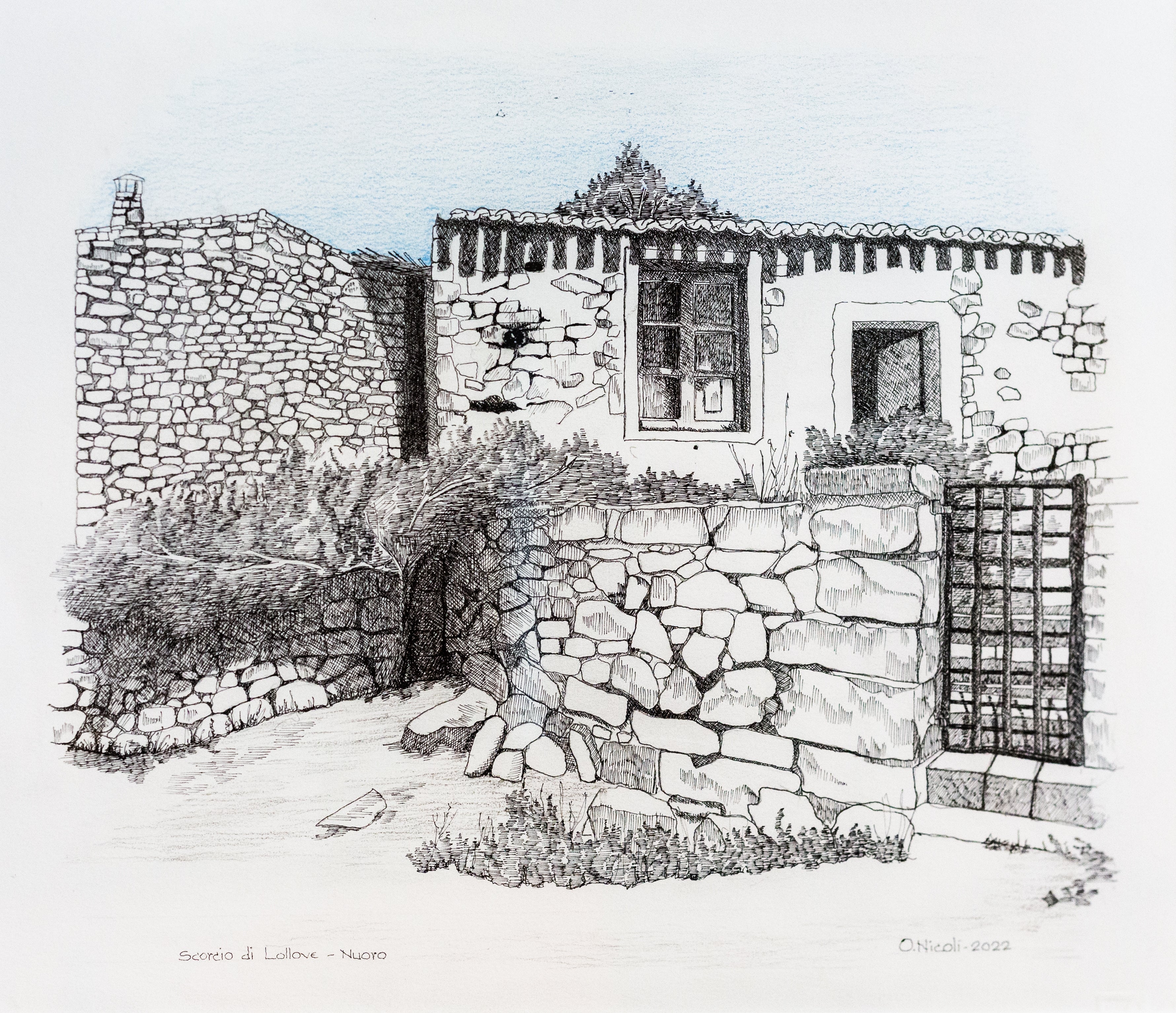 Scorcio del Borgo di Lollove - Nuoro