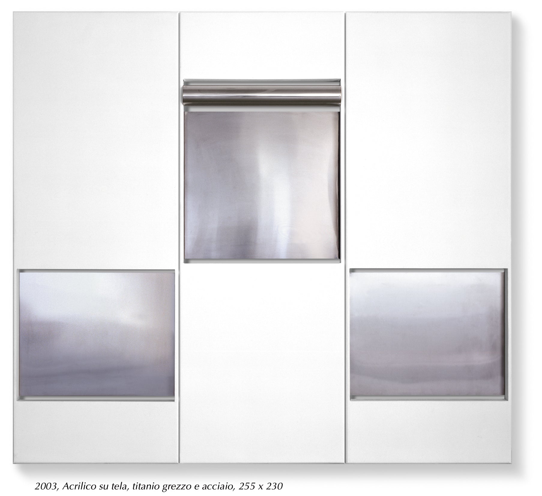 Bianco Titanio Acciaio