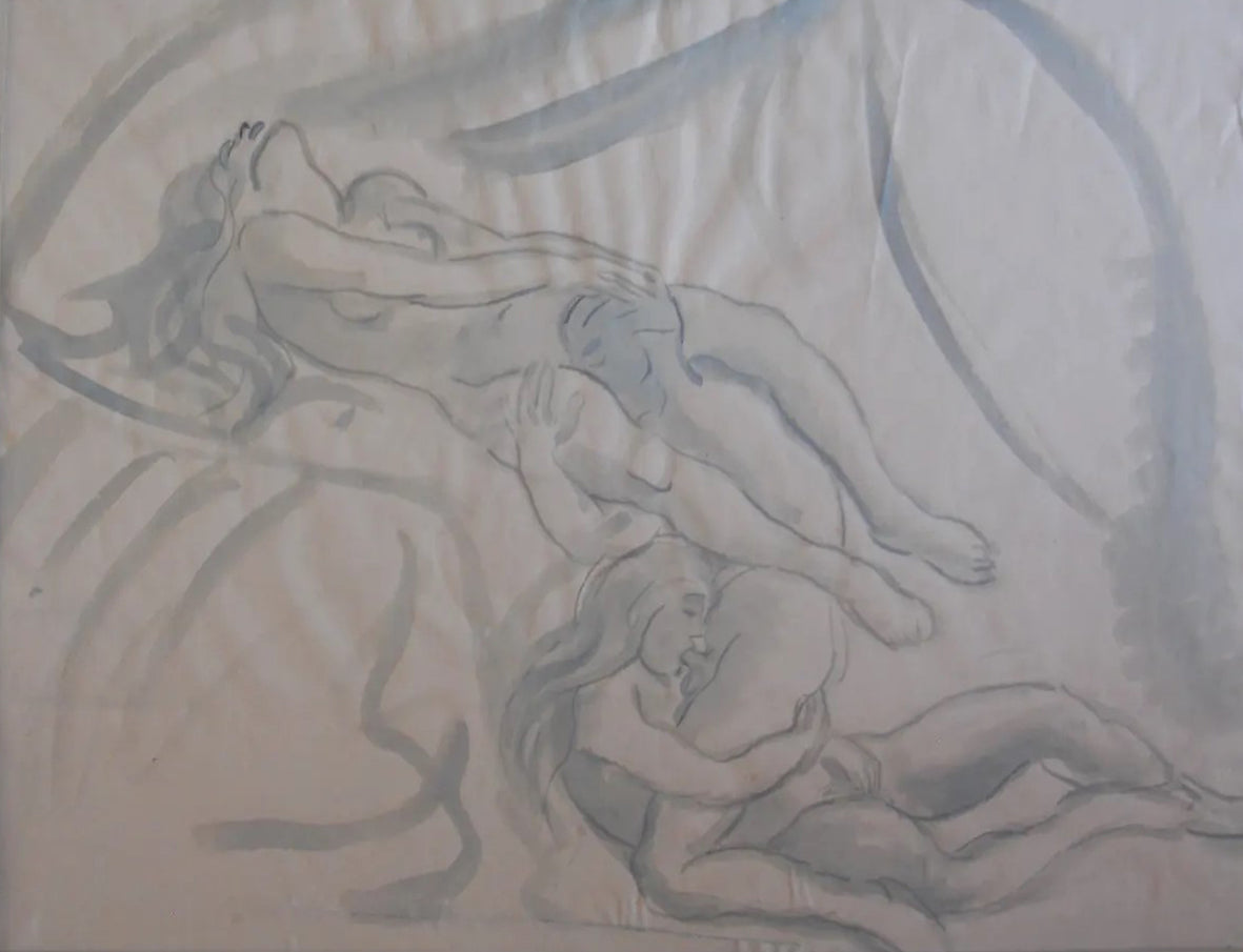 Ubaldo Oppi (attribuito a) - Senza titolo