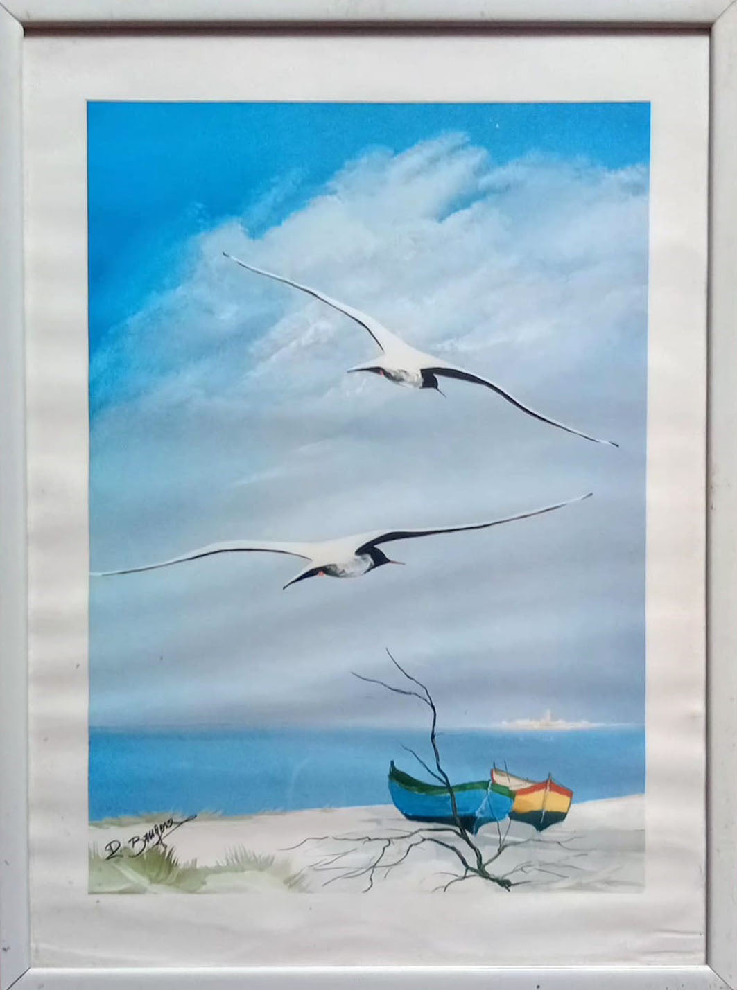 Romano Brugora - Volo di gabbiani