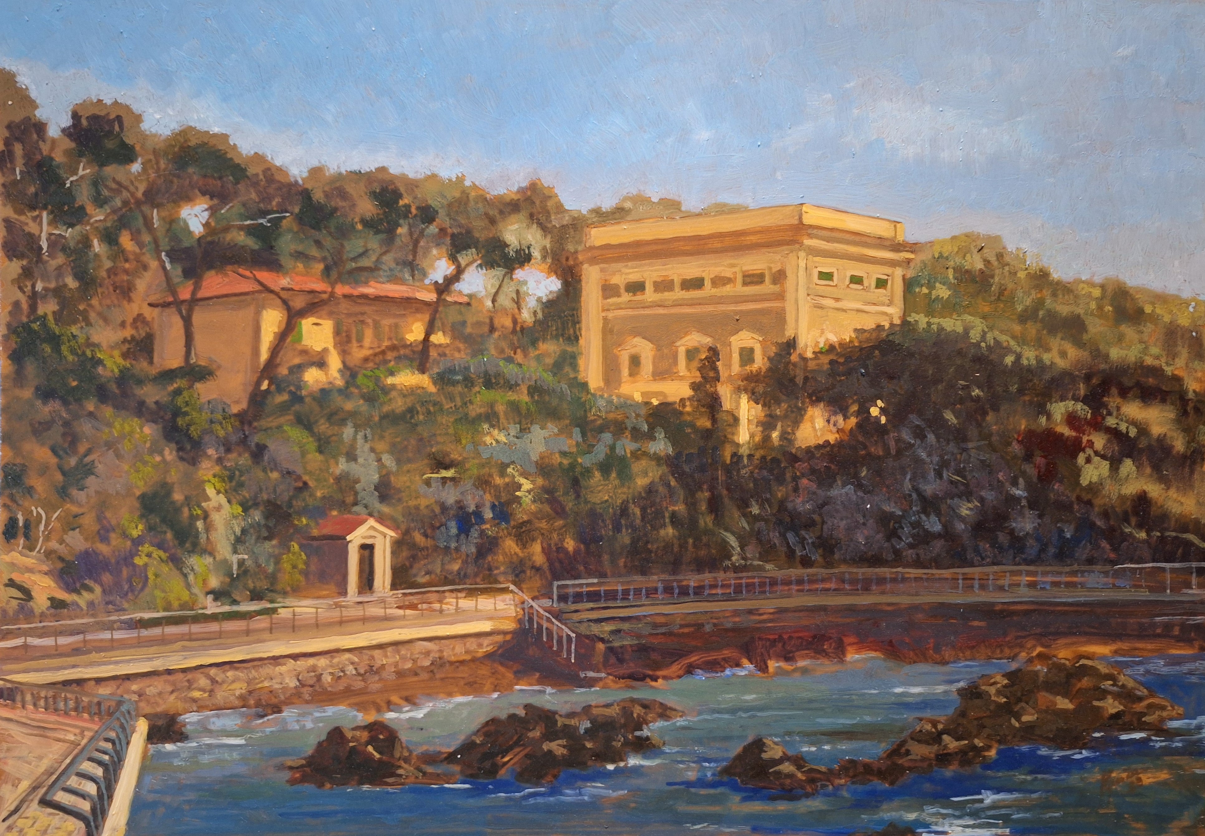 Paseo marítimo de Castiglioncello