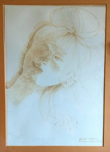 Emilio Greco - Untitled (Woman's Face)