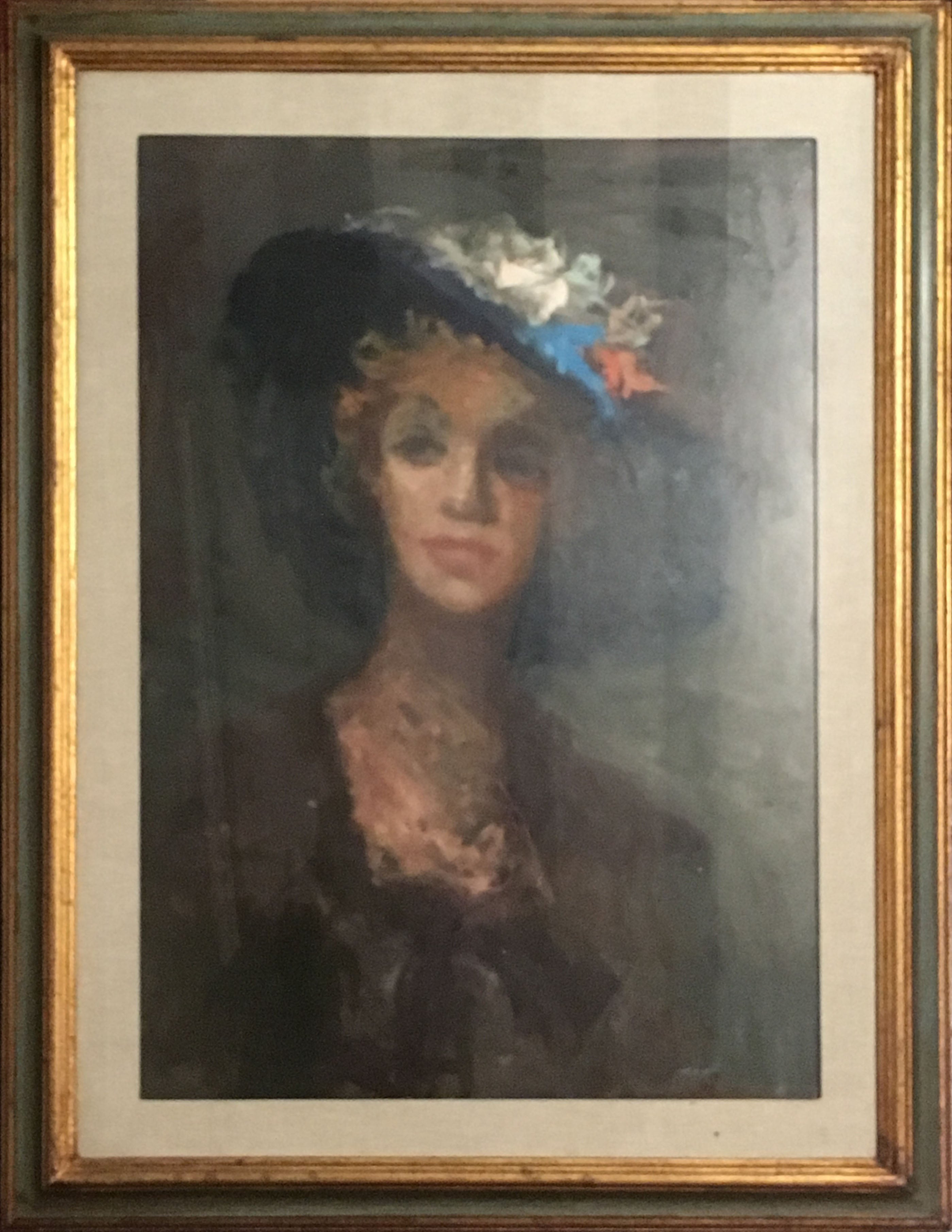 Osman Lorenzo De Scolari - Retrato de una mujer