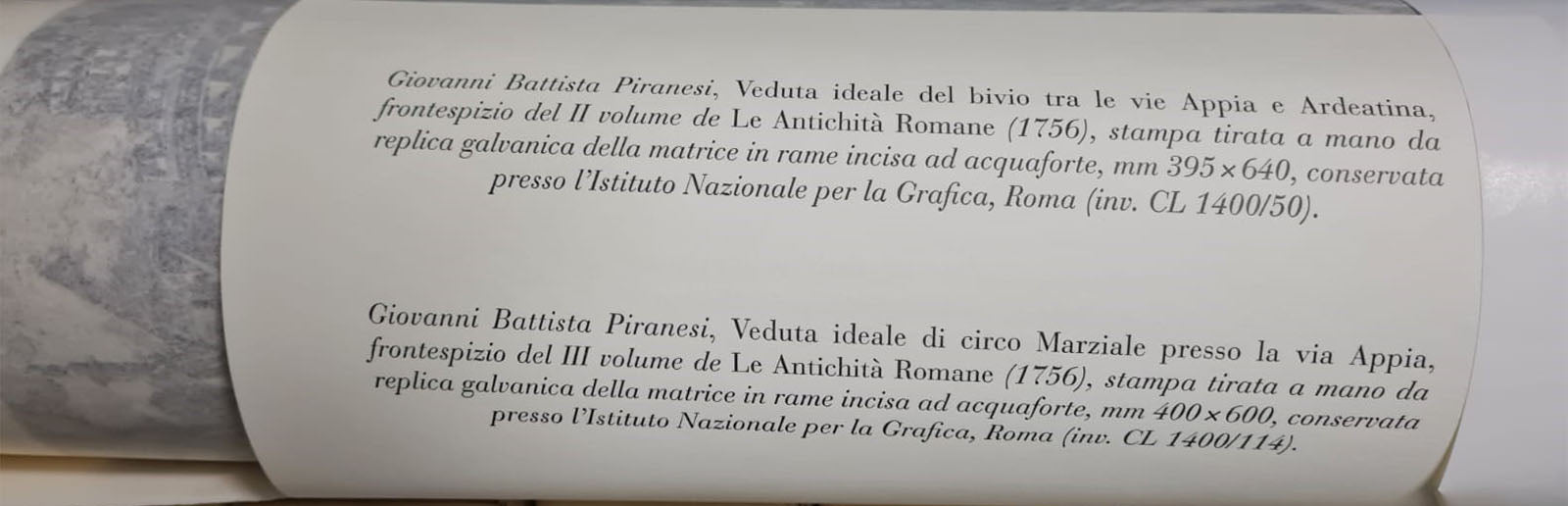 Giovanni Battista Piranesi - La magnificenza di Roma antica