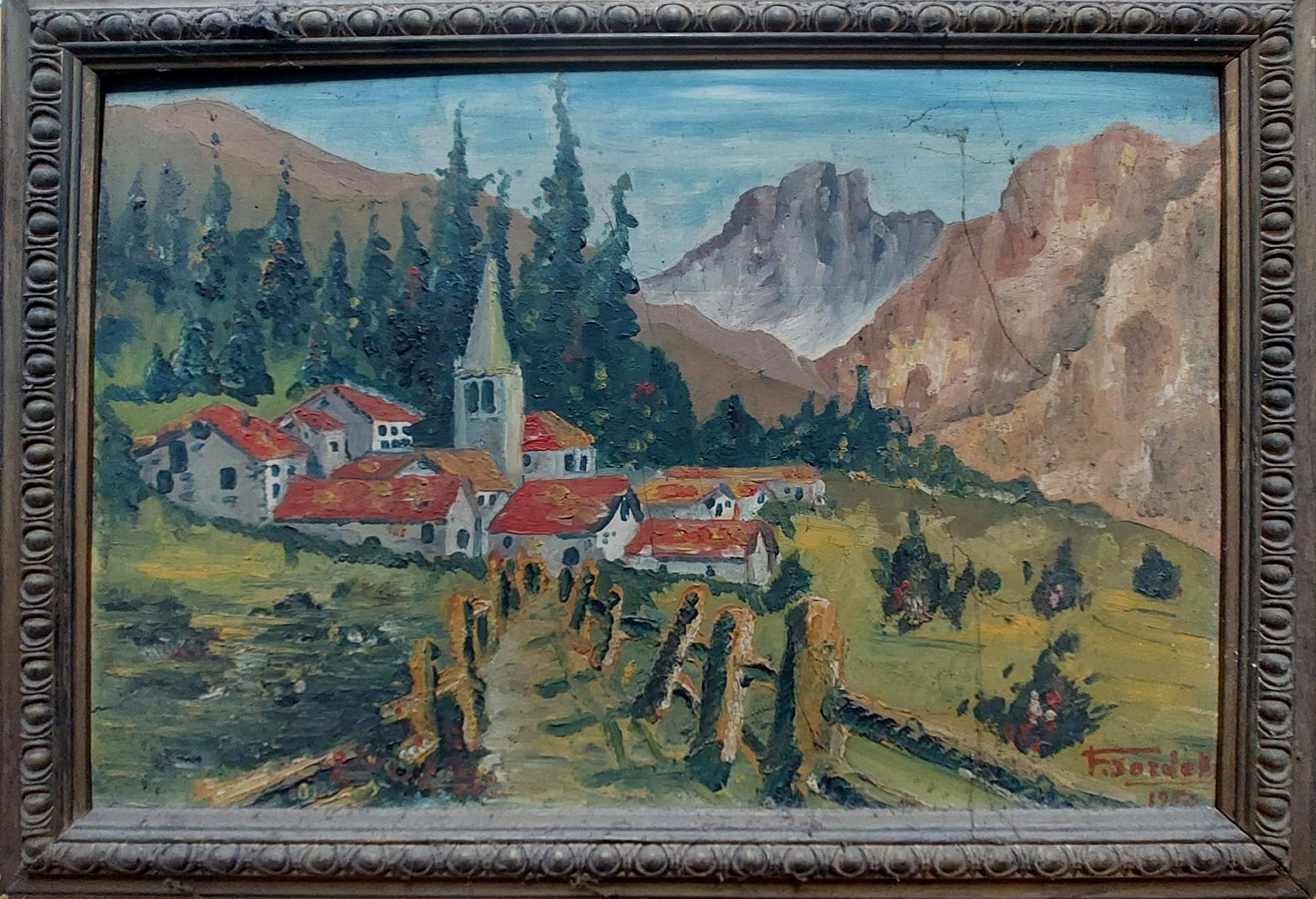 F. Sordelli - Senza titolo (paesaggio)