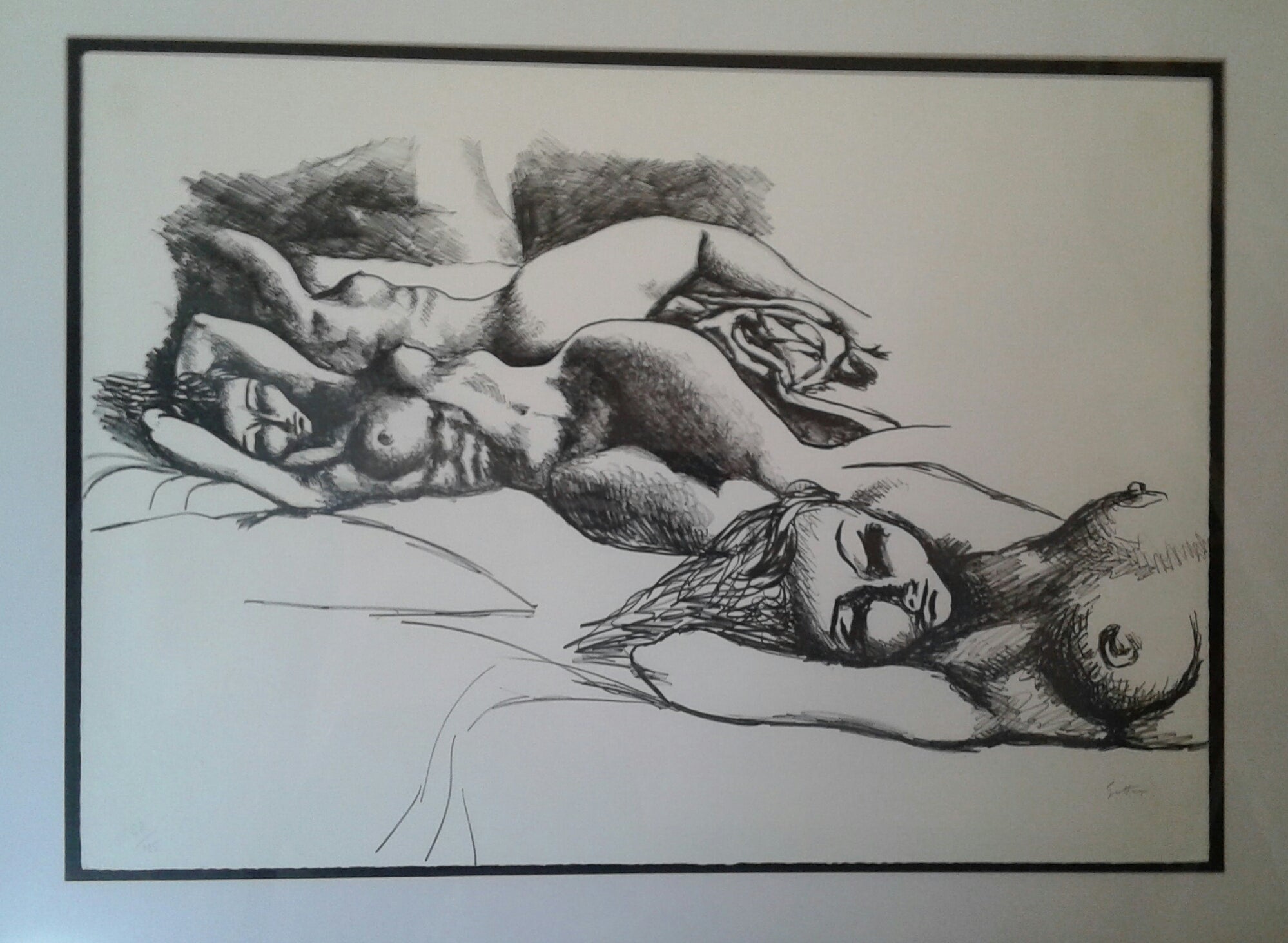 Renato Guttuso - Nudi sdraiati