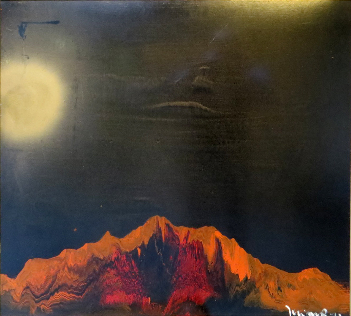 Harry Jelinek - Sole rosso al tramonto