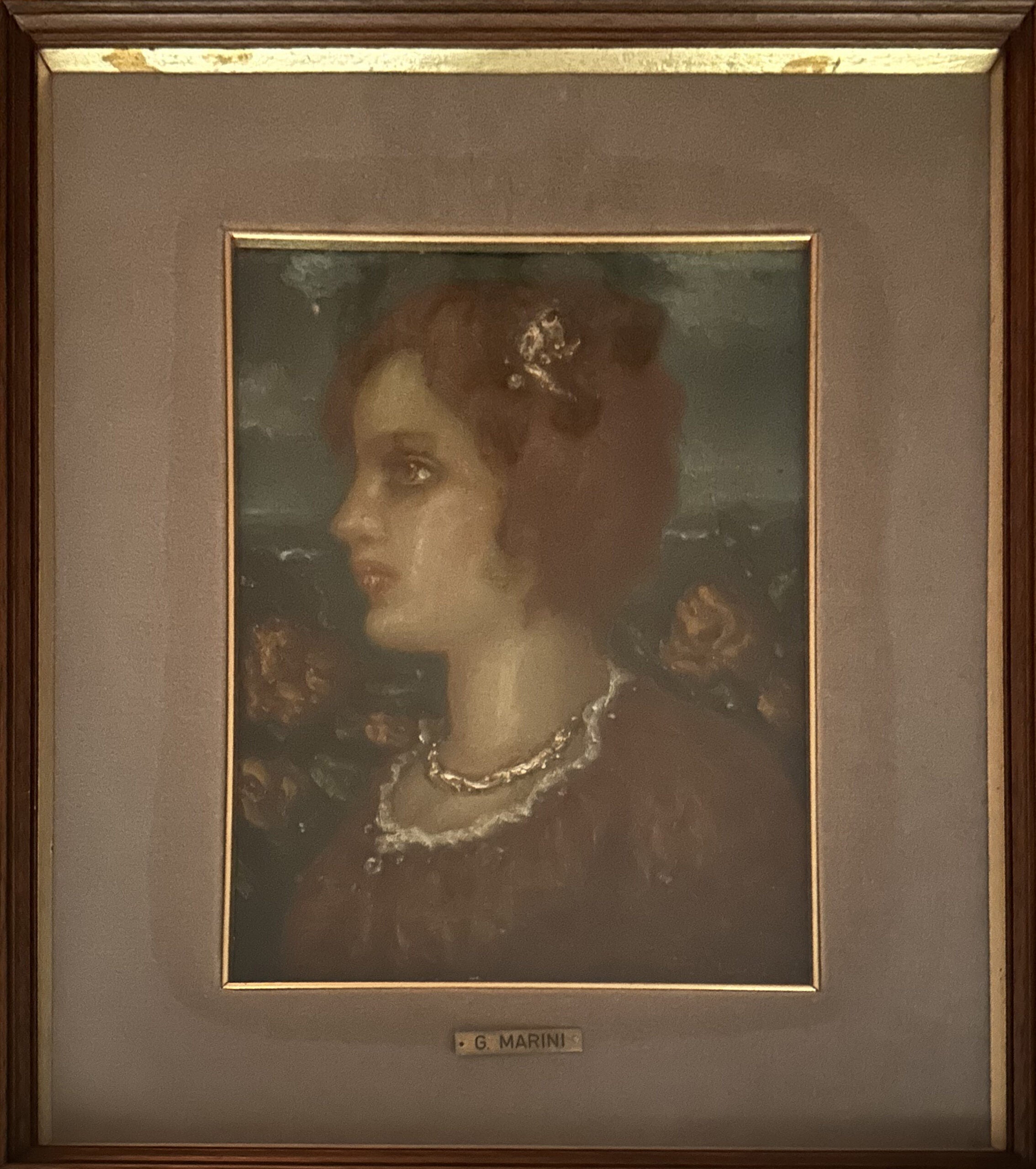 G. Marini - Senza Titolo (Ritratto femminile)