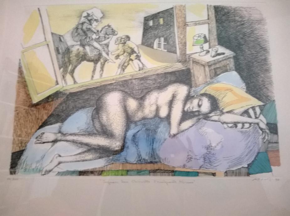 Ugo Attardi - Sognava Don Chisciotte