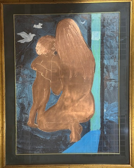 Autore Sconosciuto - Donna e bambino
