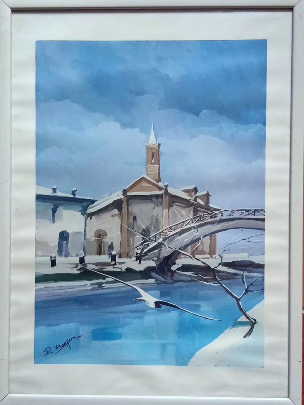 Romano Brugora - Volo di gabbiani