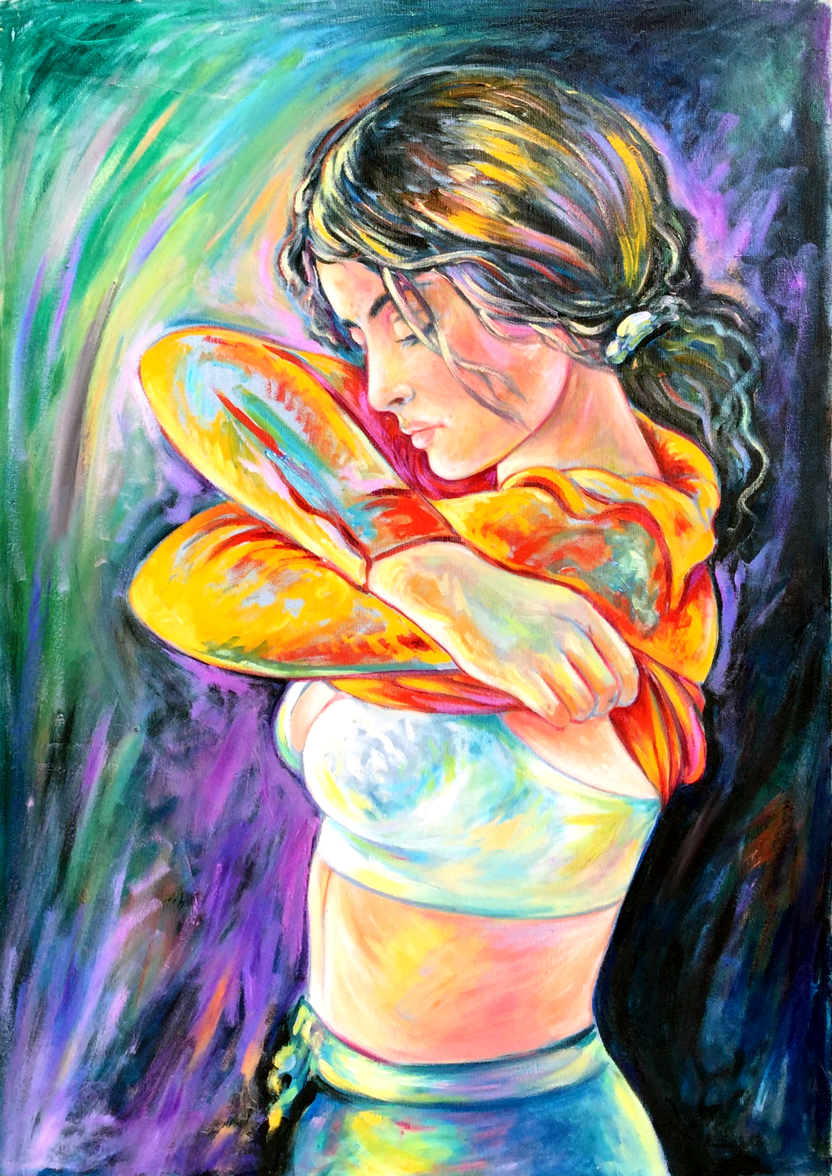 Giuseppe Minaya - Mujer desvistiéndose