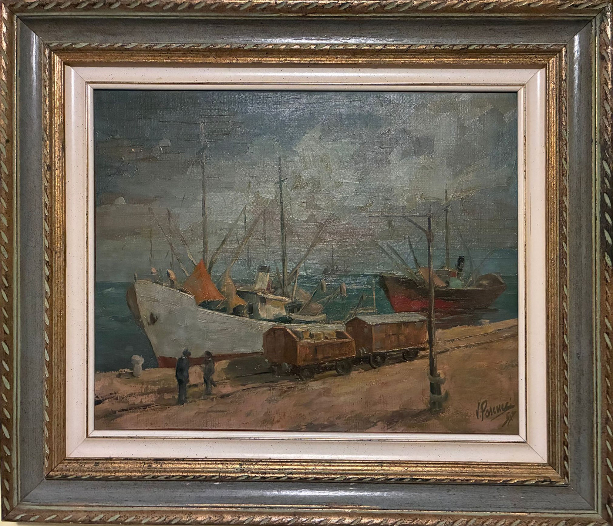 Vittorio Pascucci - Navi in sosta