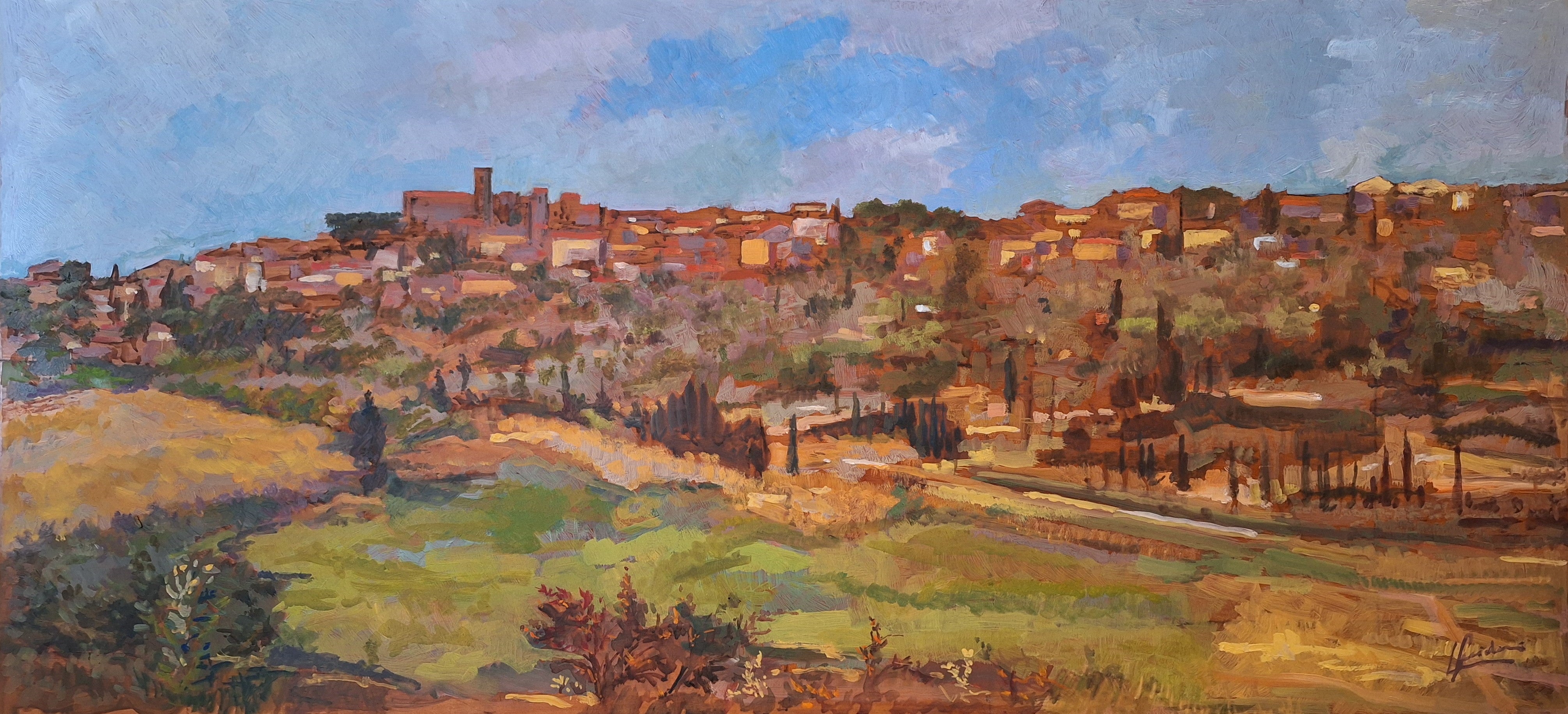 Vista de Montescudaio