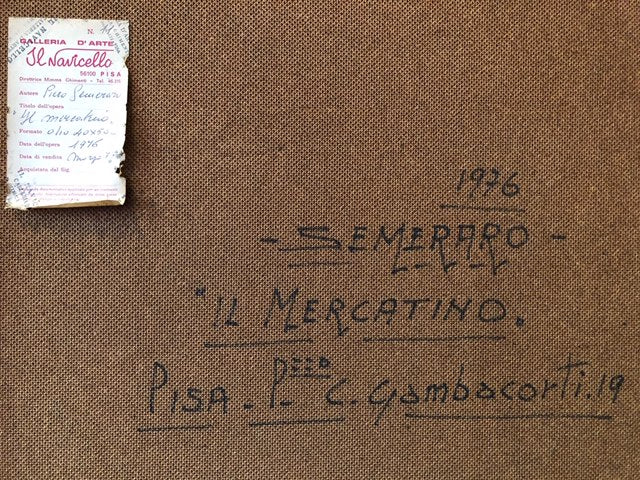 Piero Semeraro - Il mercatino