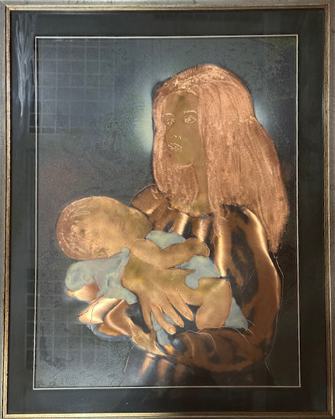 Autore Sconosciuto - Donna con bambino