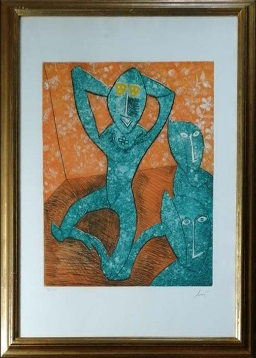 Enrico Baj - Homenaje a Picasso