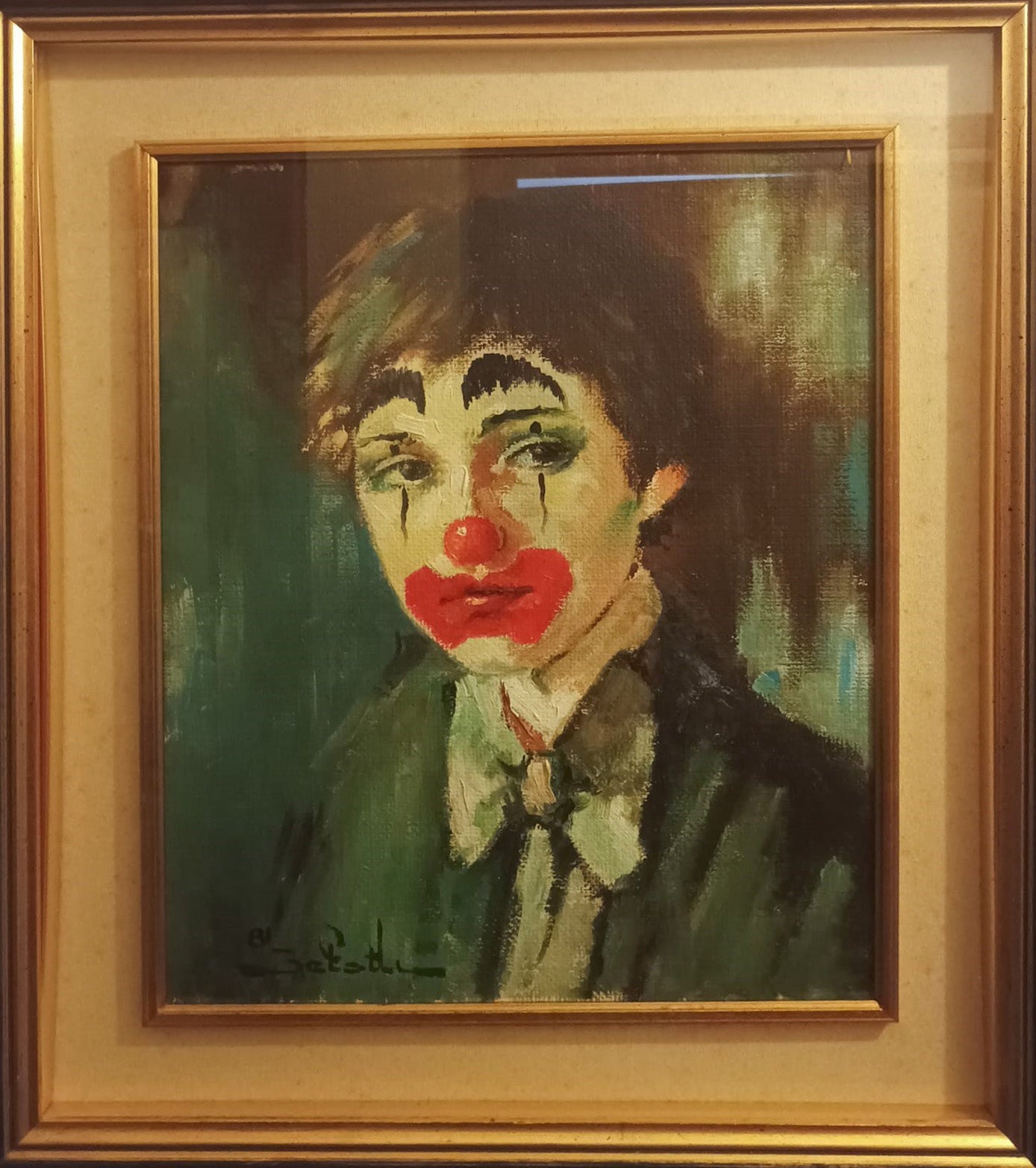 Autore Sconosciuto -Senza Titolo (Pagliaccio)