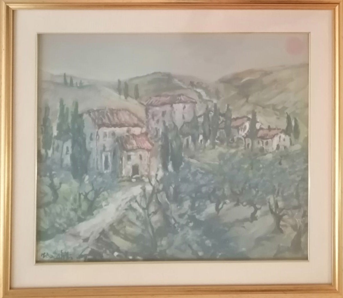 Battistelli Mario - Paesaggio di Val d'Orcia