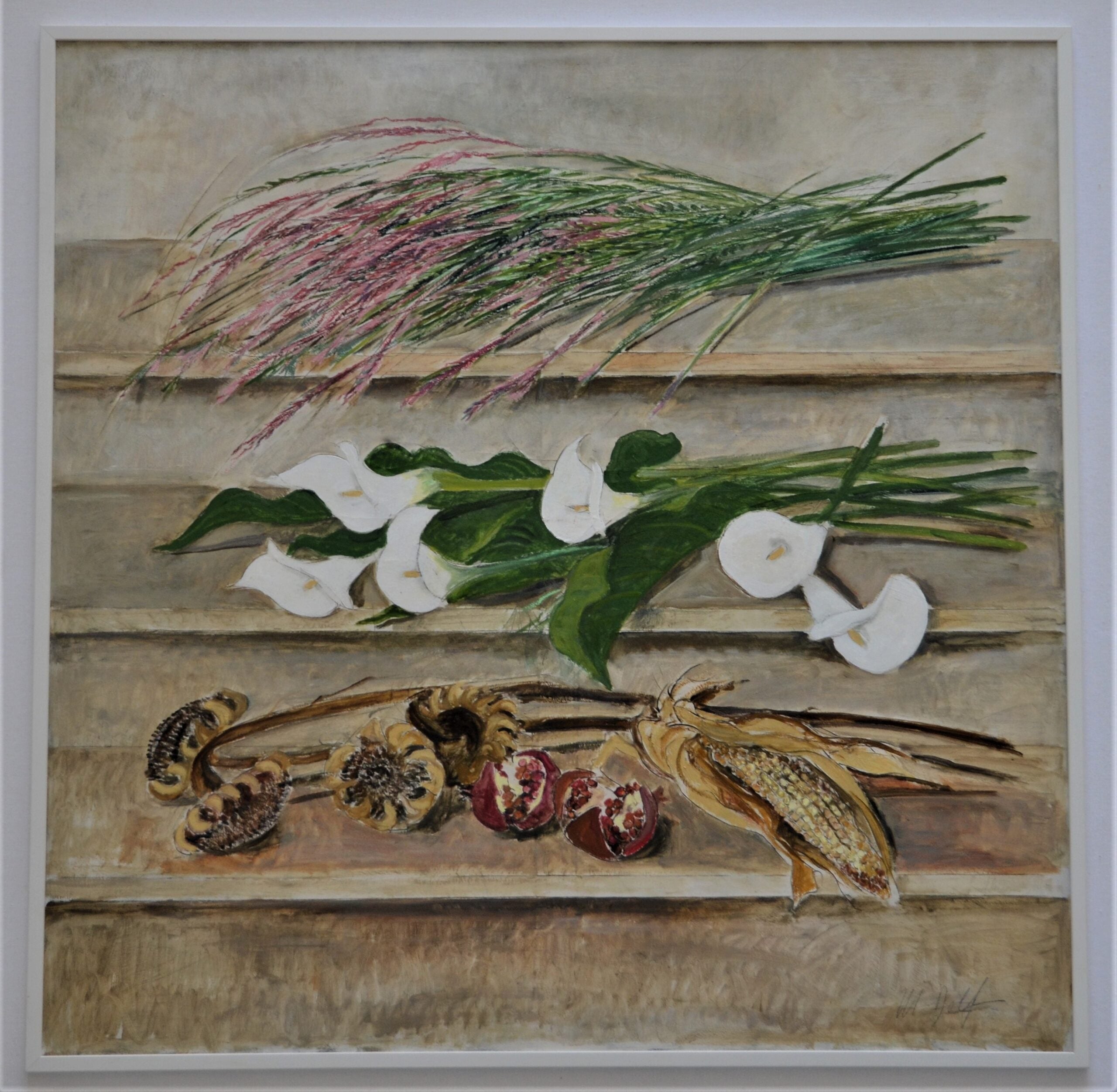 Marco Dolfi - Calla Lily and Pomegranate Composition
