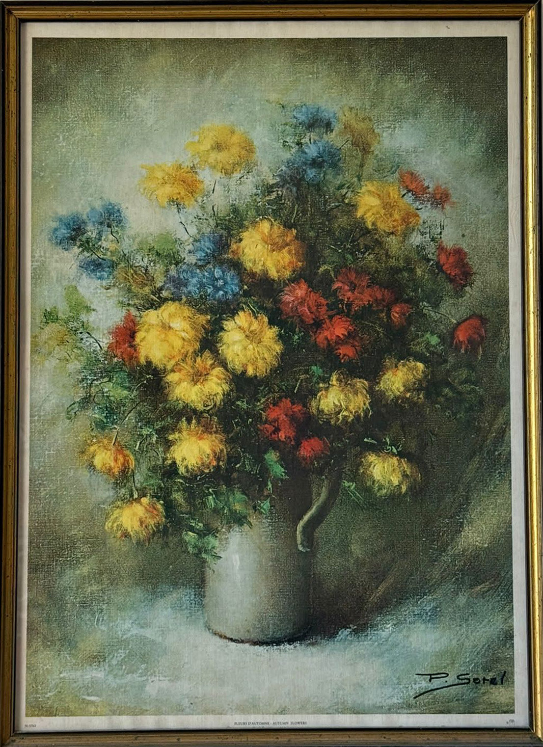 Pierre Sorel - Senza titolo (Vaso con fiori)