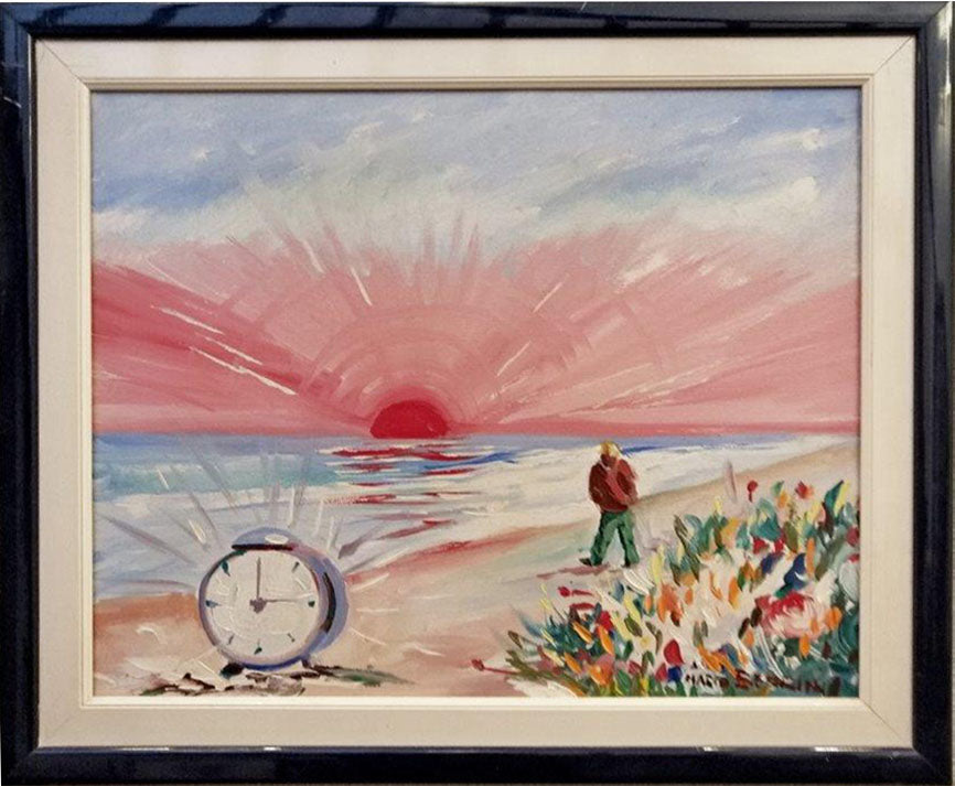 Mario Berrino - Piloto de remolcador y velatorio del amanecer (artista desconocido)