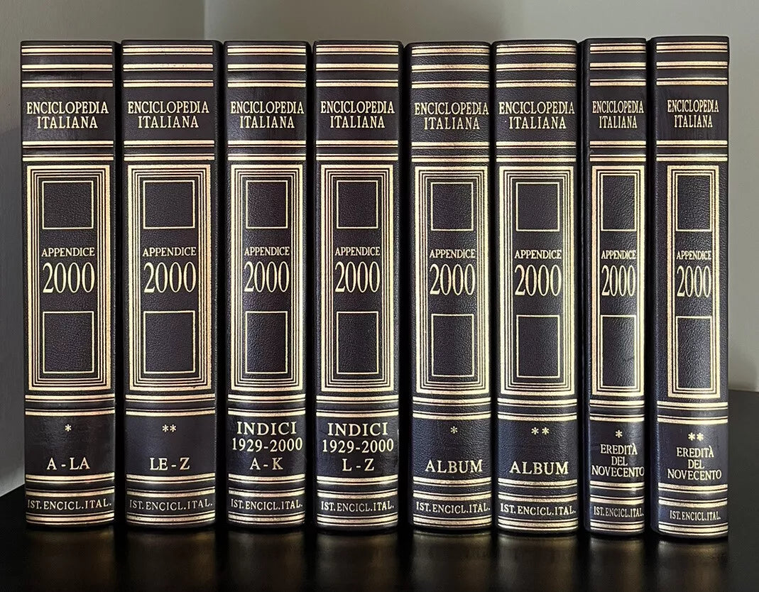 Treccani Encyclopedia (48 Volumes)