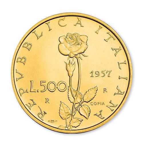 Lire 500 Bandiere controvento del 1957 e Lire 500 Caravelle del 1958 - Editalia IPZS