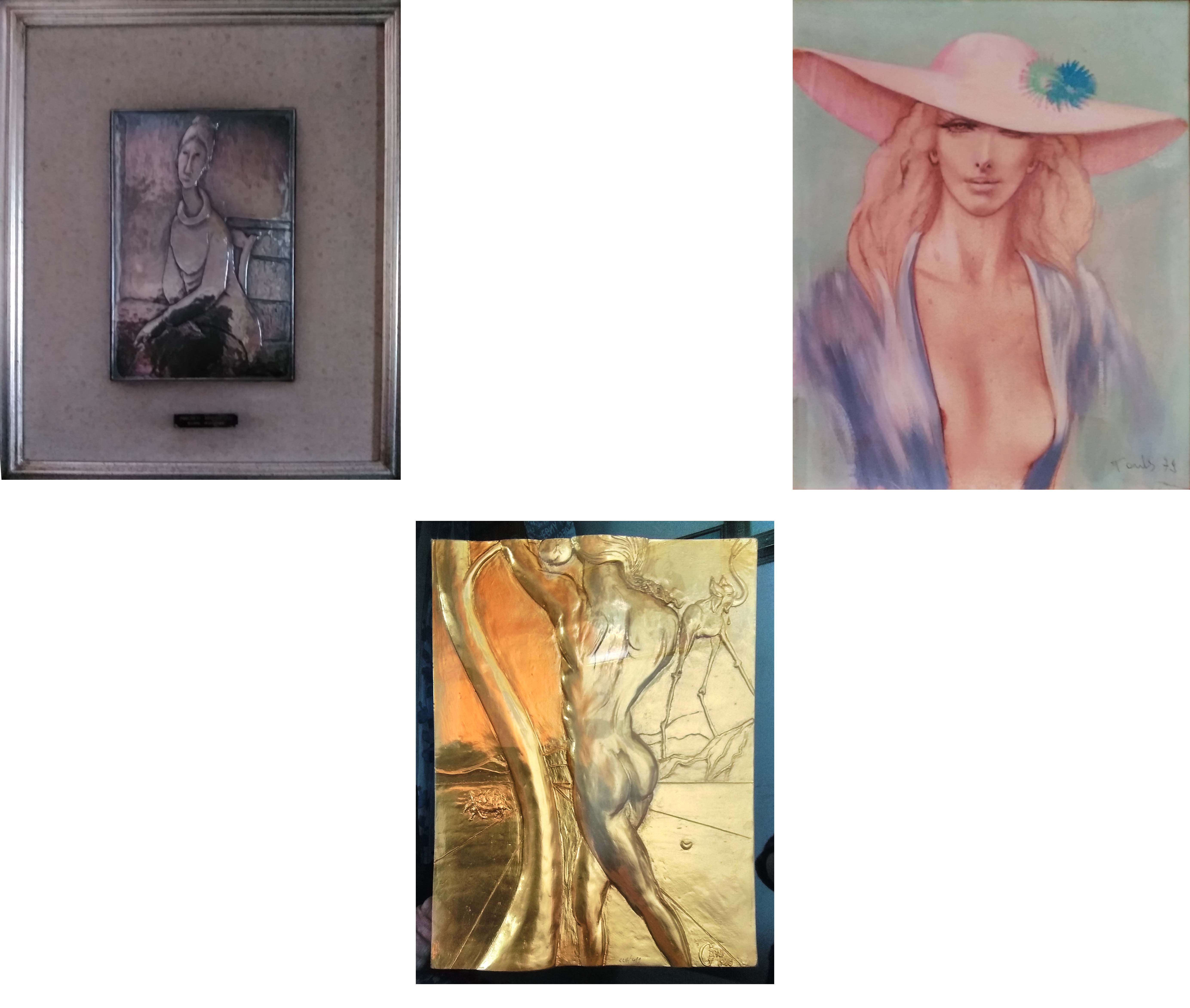 Trittico - Tauber, Dalí e Modigliani