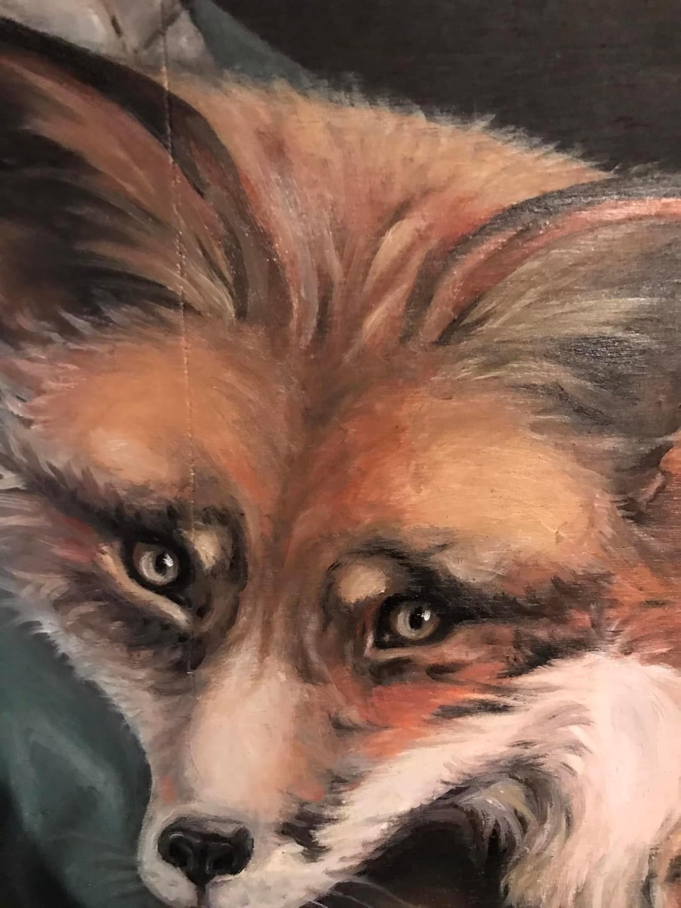 La dama con la volpe