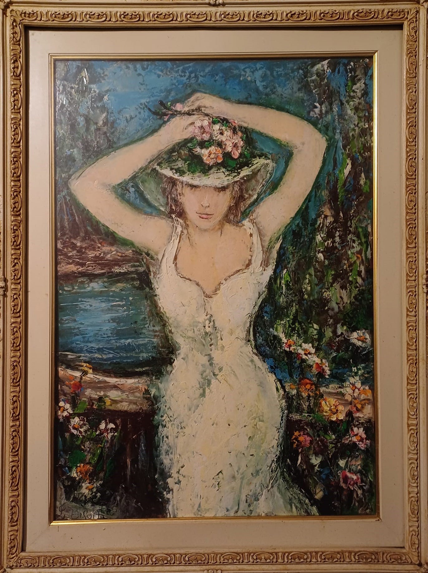 Luigi Bisotti - Figura con sombrero