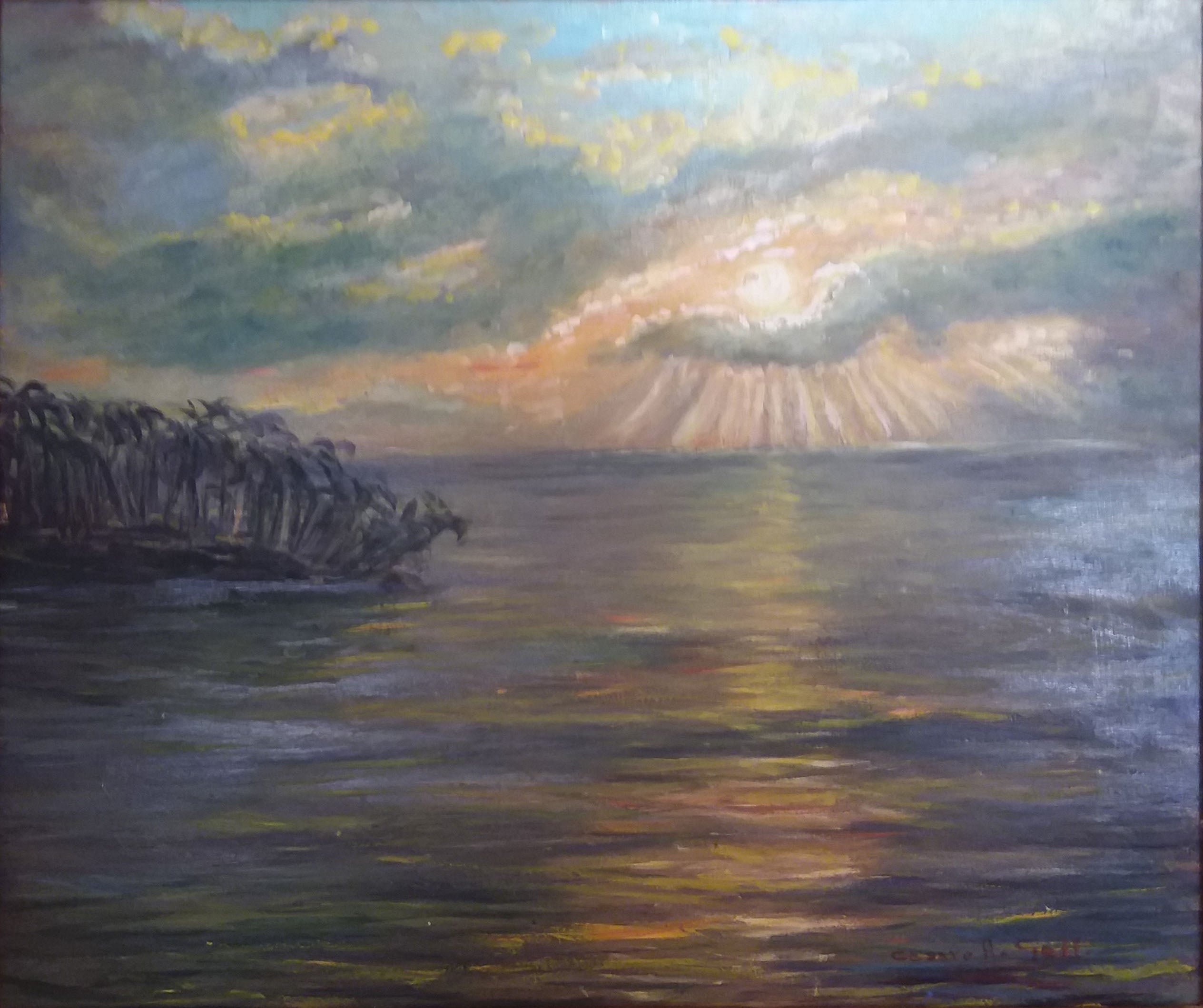 Cesare Galli - Tramonto alle bahamas
