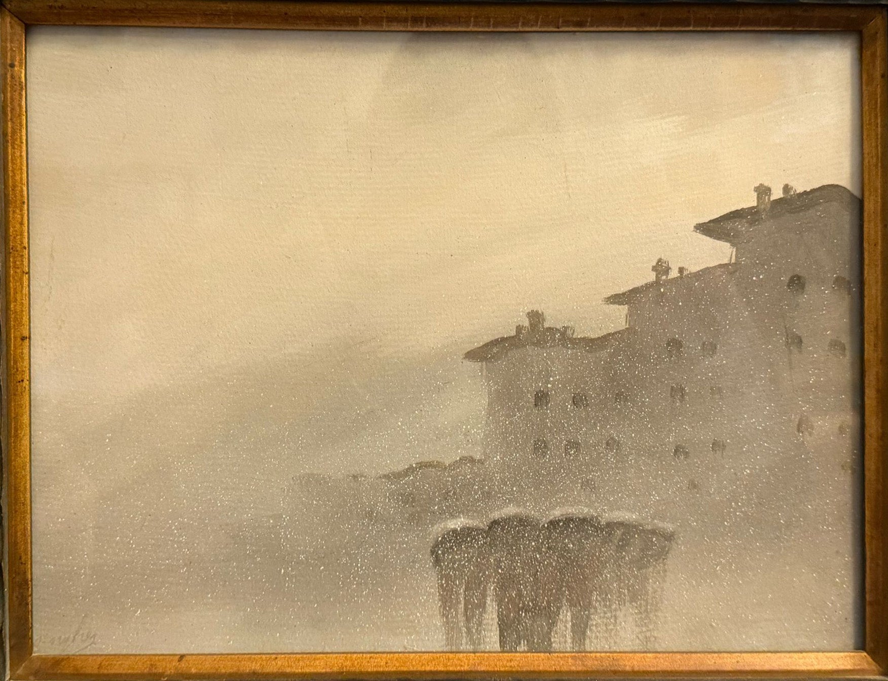 Fioravanti Orsingher - Senza titolo (paesaggio)