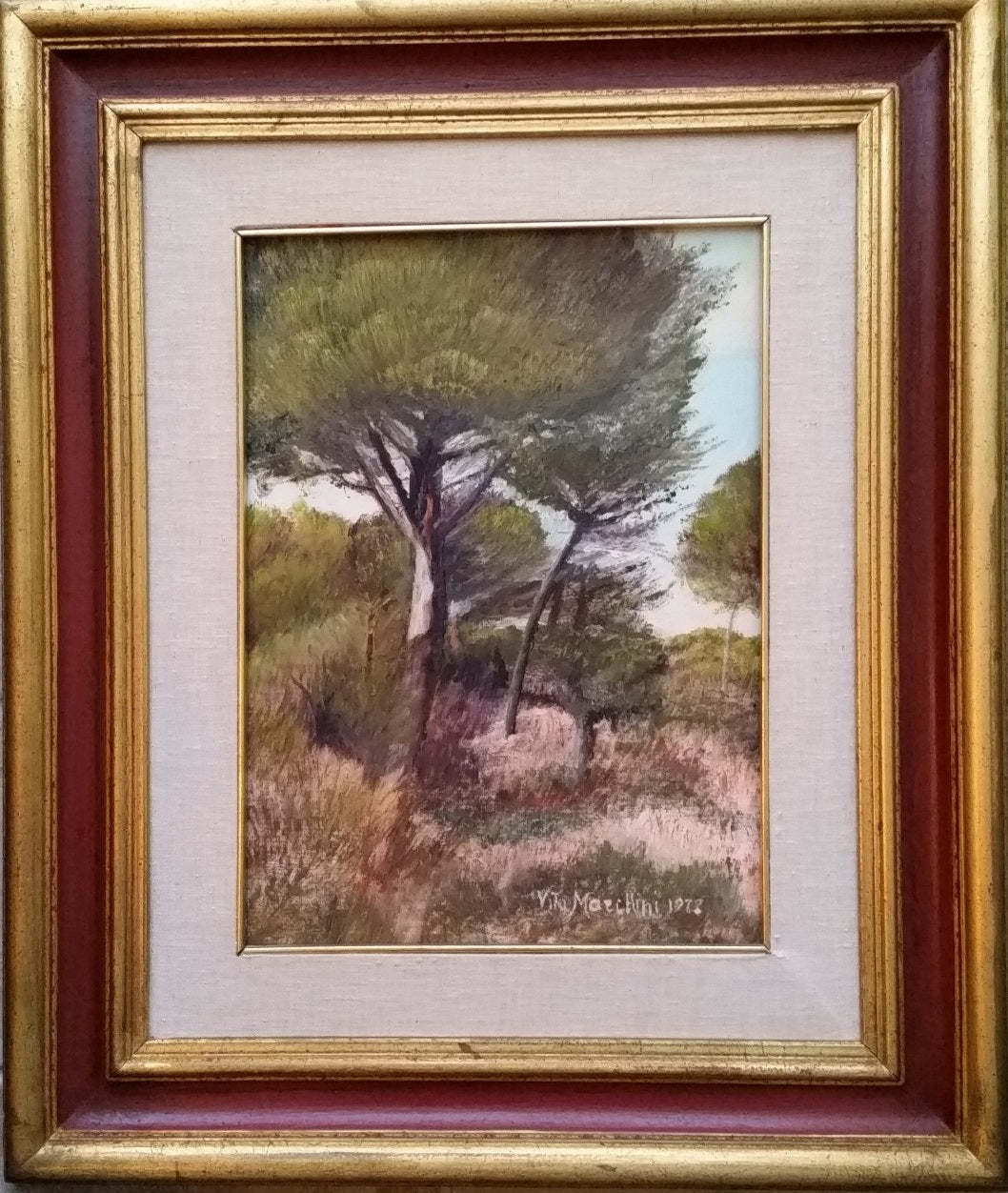 Vito Marchini - Bosco di pini