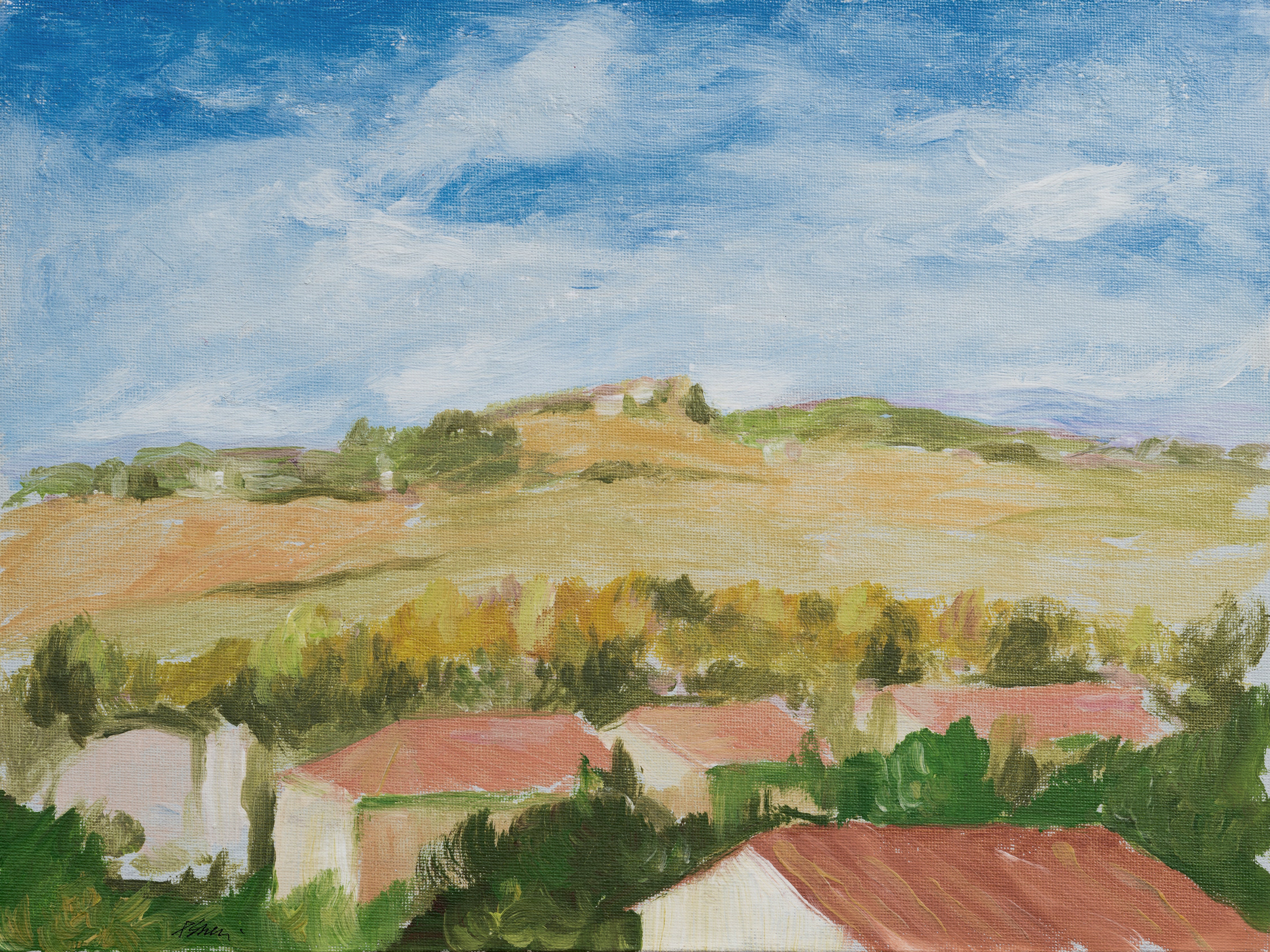 Paolo Gheri - Paesaggio senese