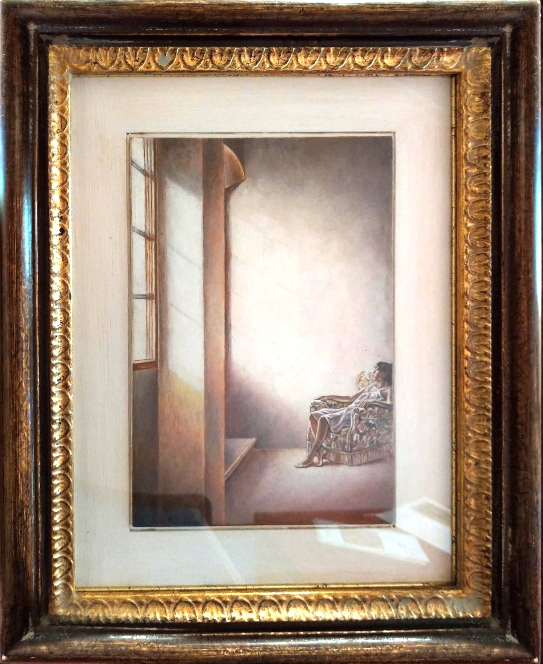 Sergio Nardoni - Piccolo studio per Roberta in poltrona