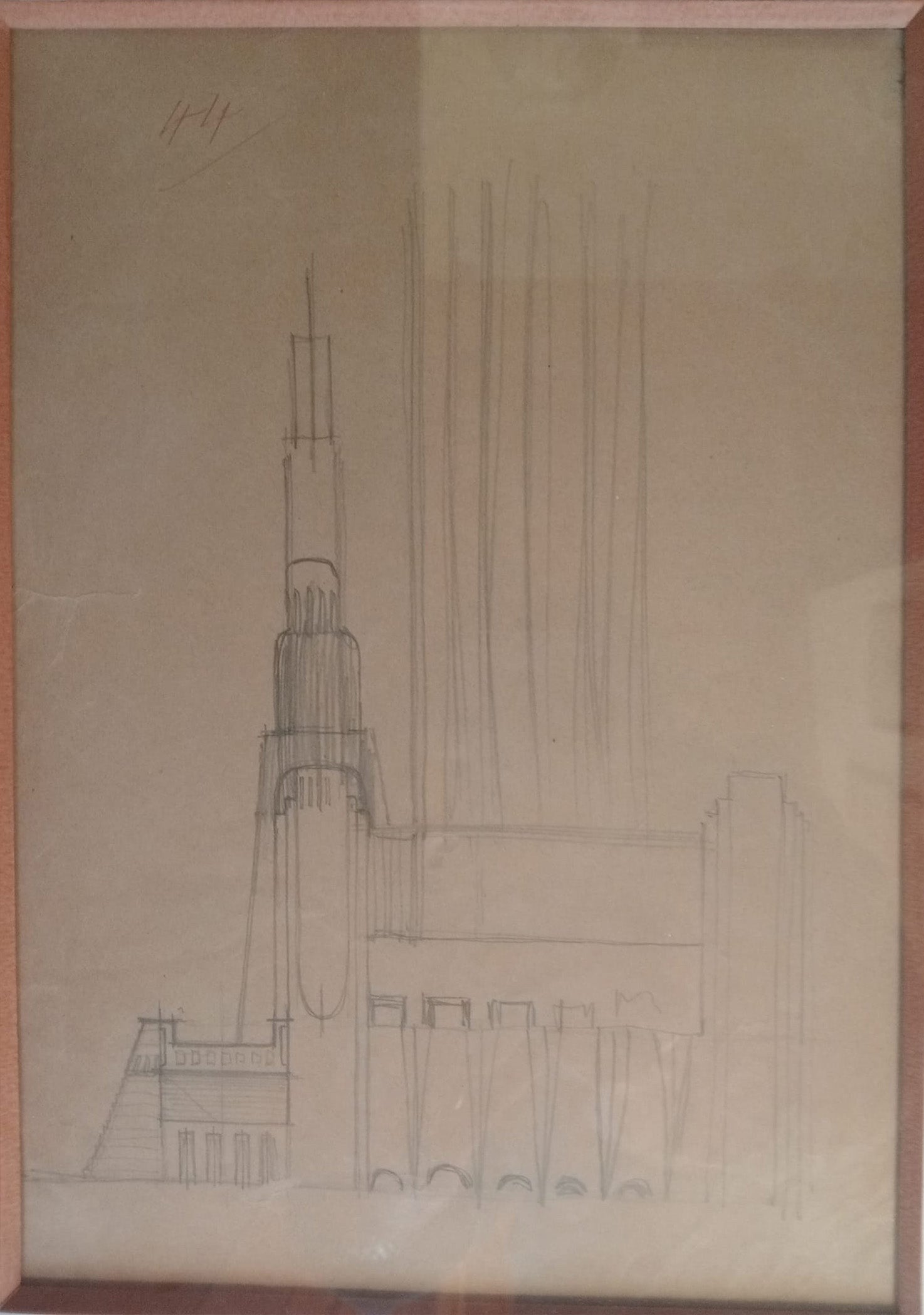 Antonio Sant'elia - Studio centrale elettrica