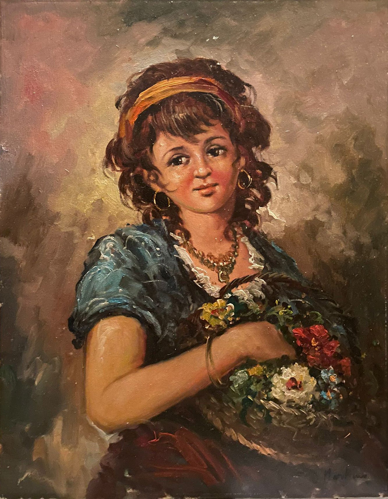 De Martino - Bambina fioraia