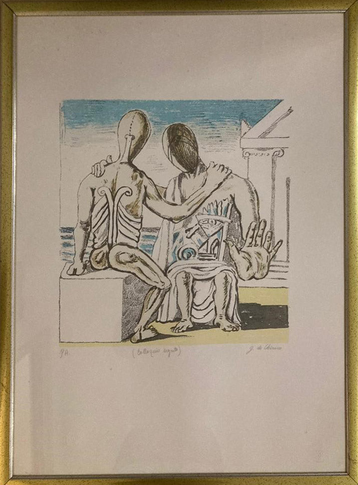 G. De Chirico - Colloquio segreto
