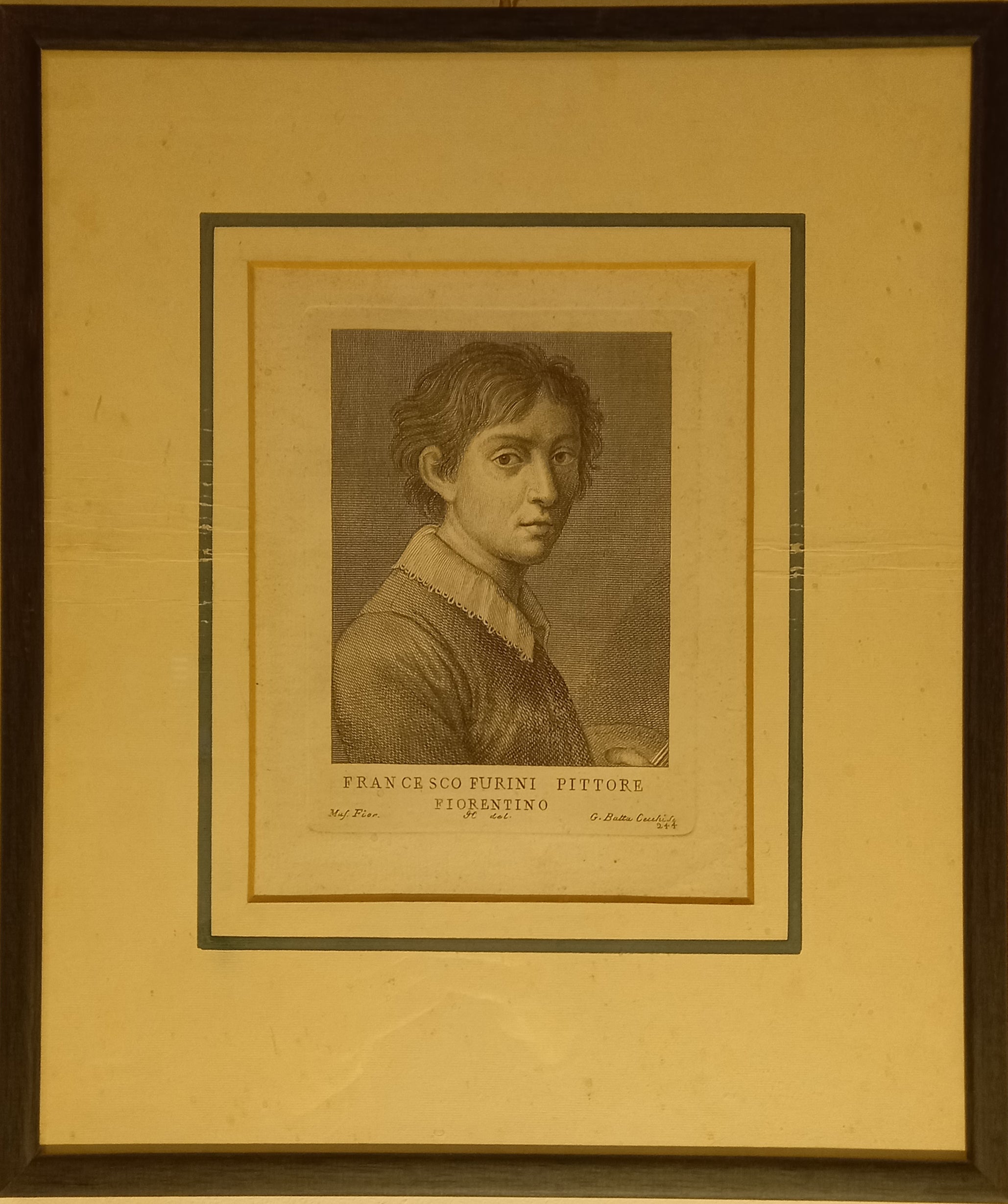 Giovanni Battista Cecchi - Ritratto di Francesco Furini