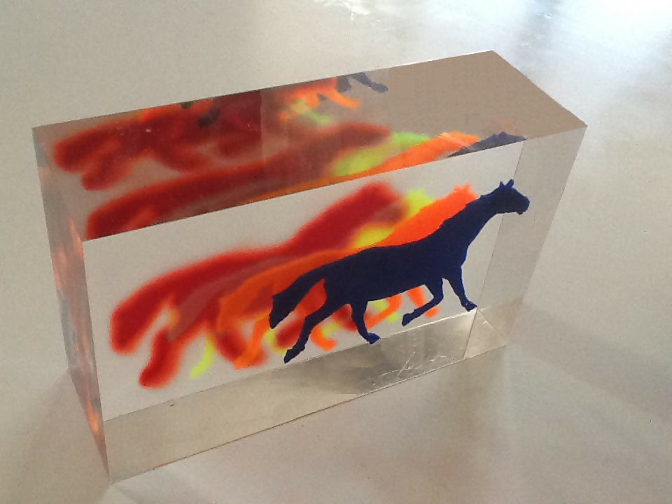 Horses in transparency