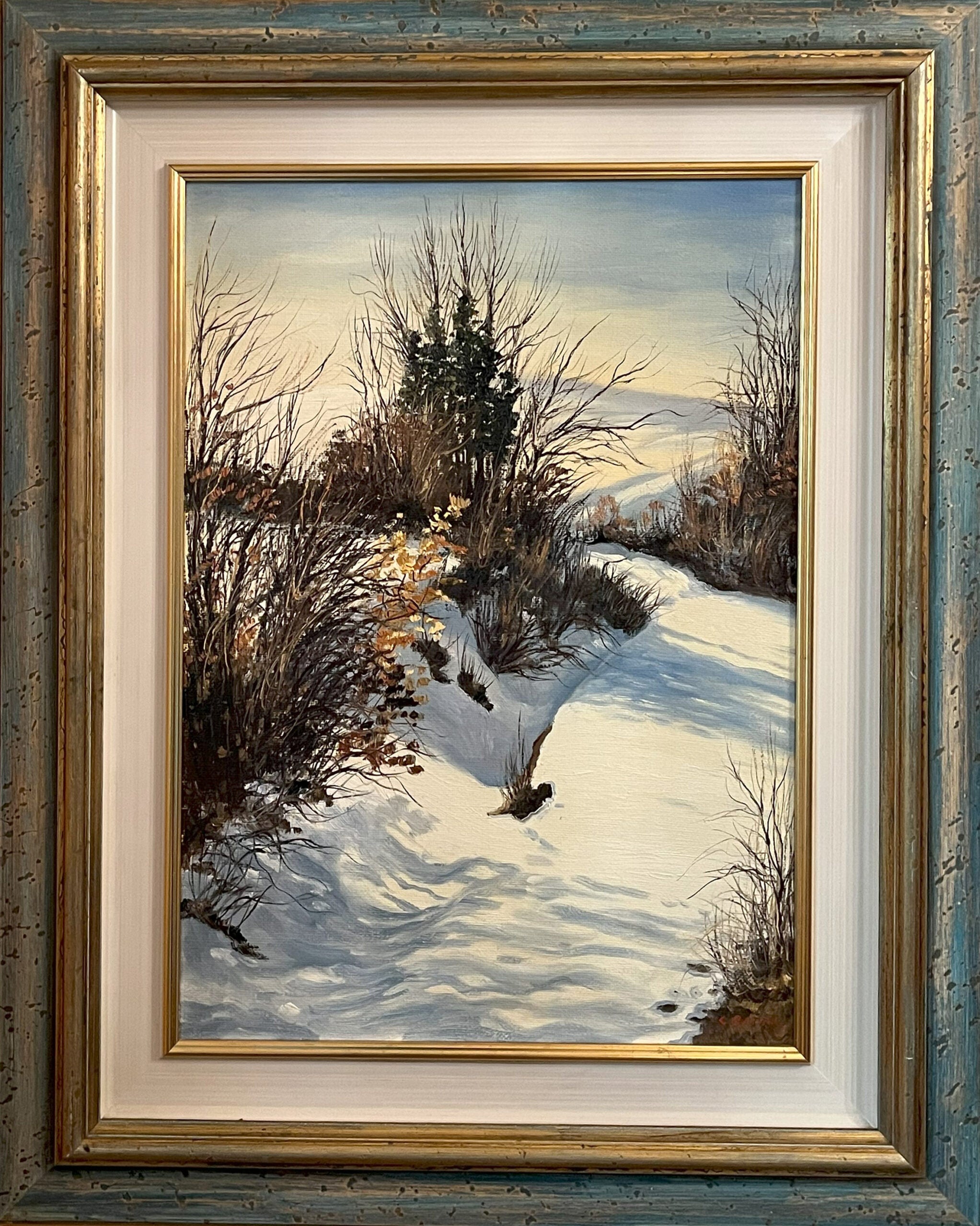 Guido Botta - Paesaggio Innevato