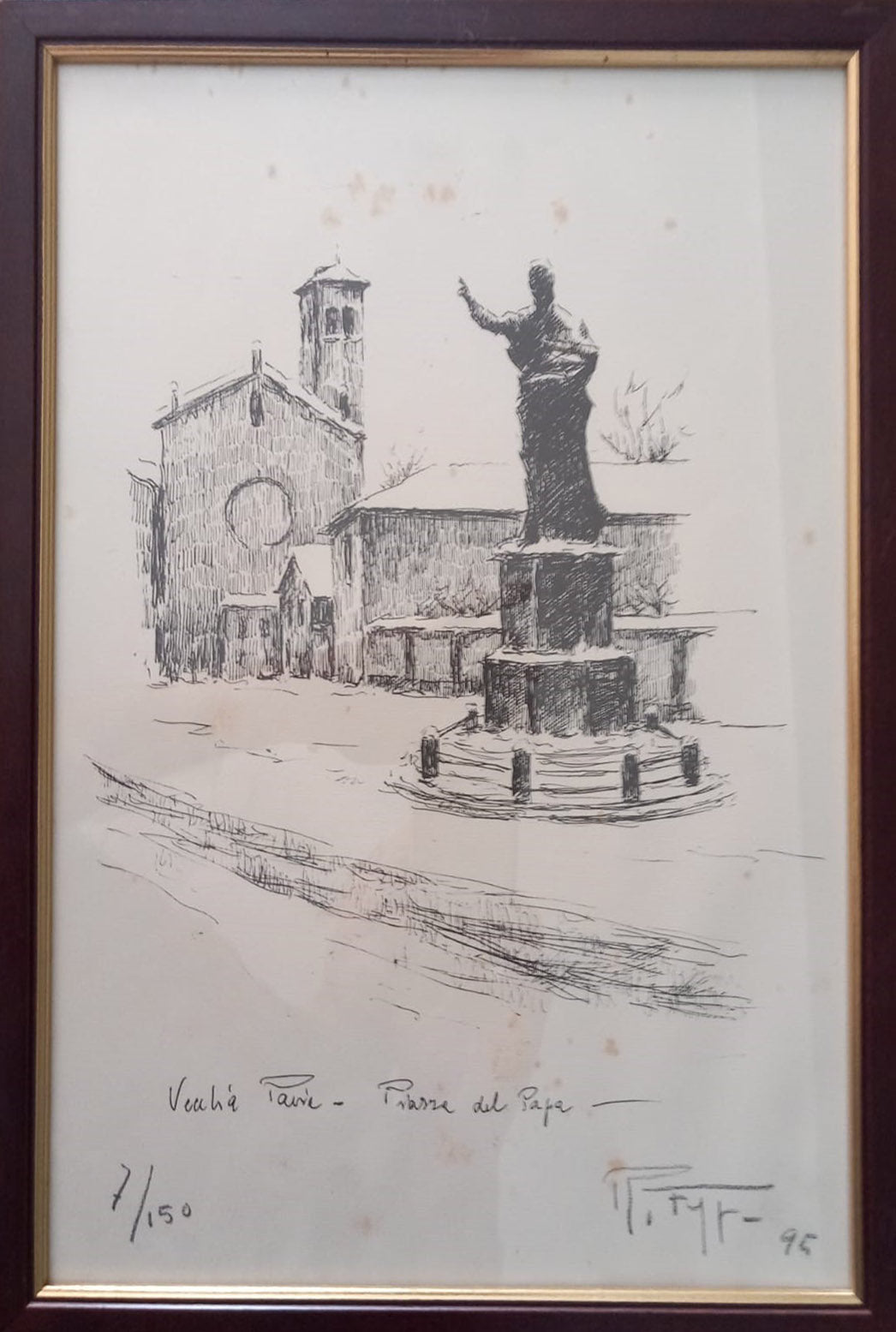 Remo Faggi - Vecchia Pavia (Raccolta di 12 Multipli)