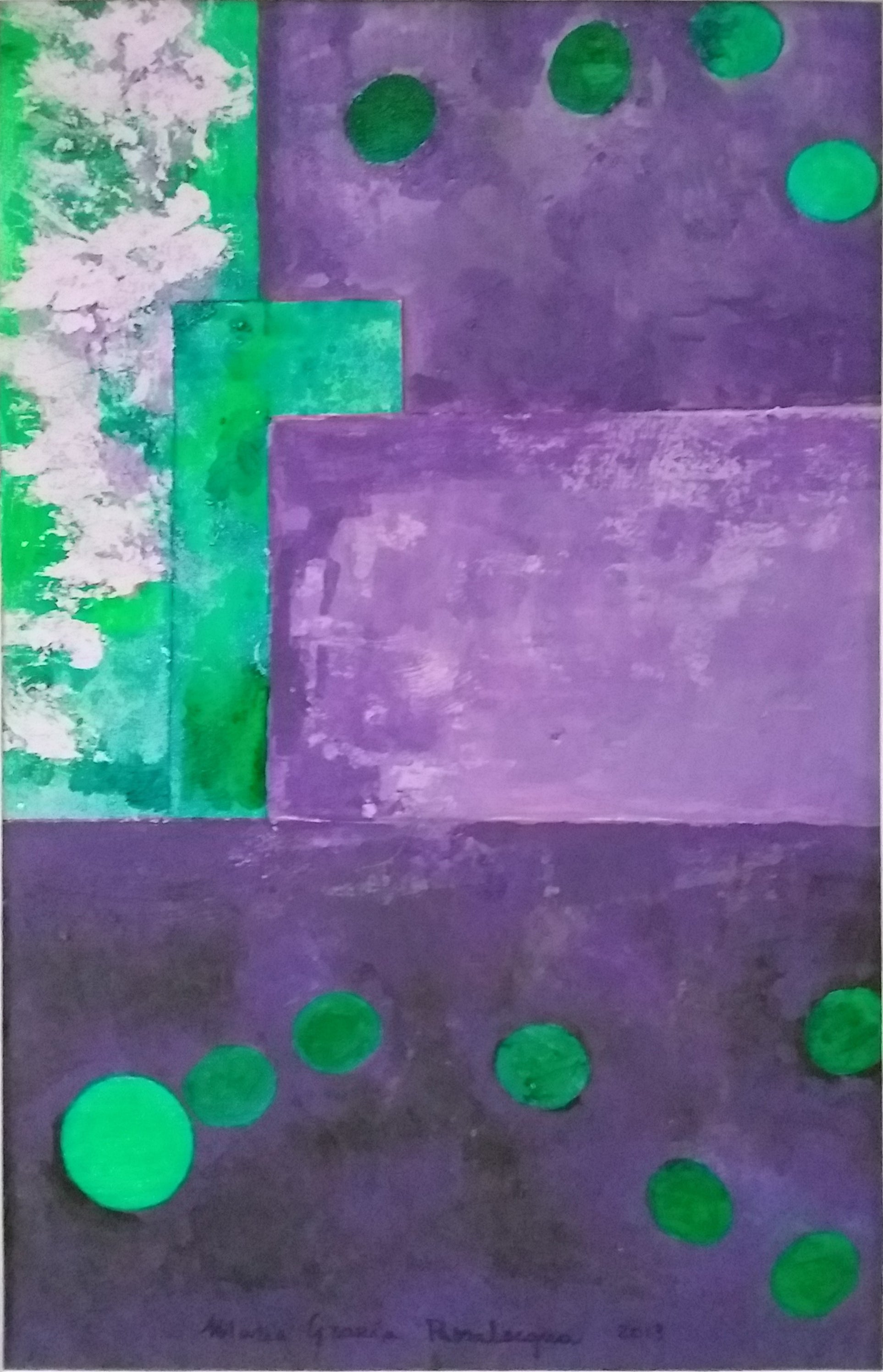 Maria Grazia Passalacqua - Il verde e il viola