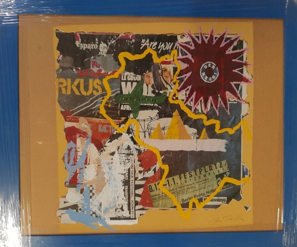 Mimmo Rotella - Due Multipli